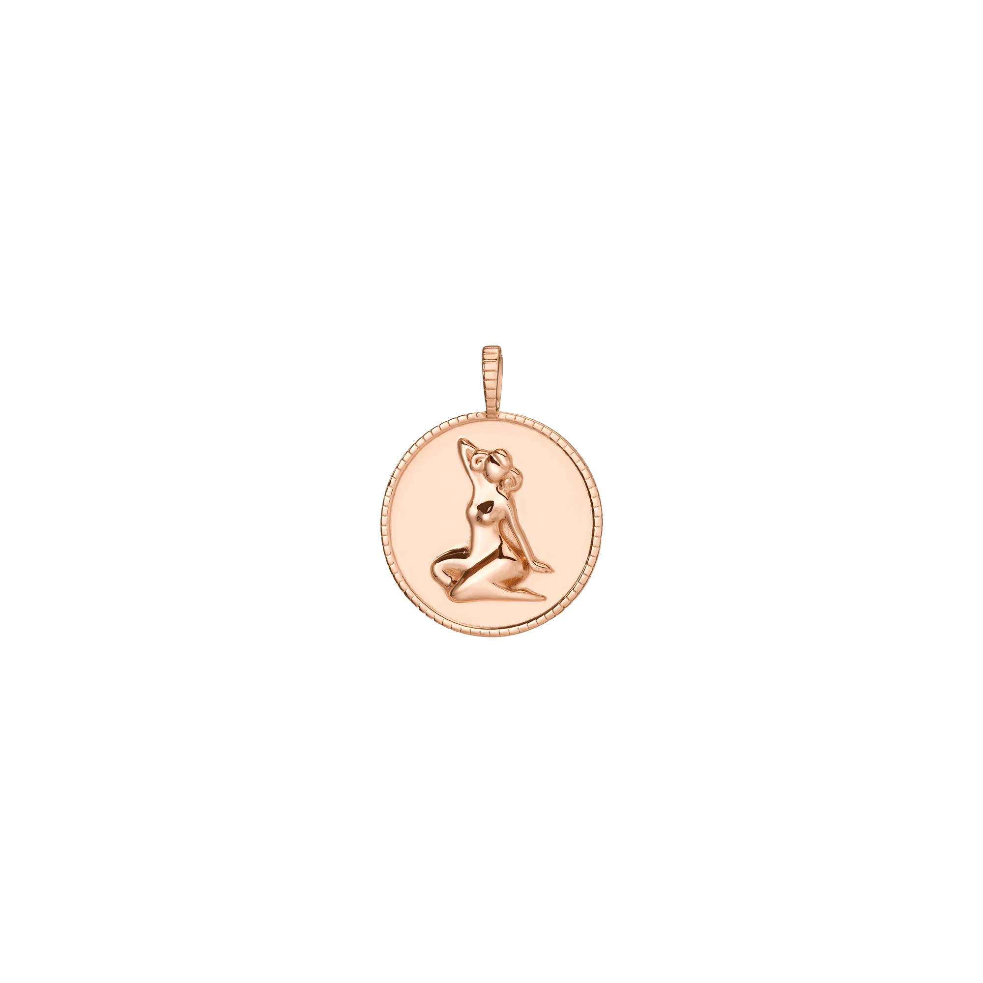 Femme Gold Zodiac Pendant - Image 26
