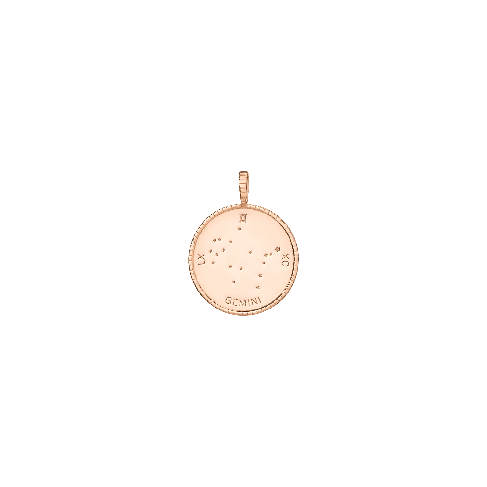 Femme Gold Zodiac Pendant - Image 5