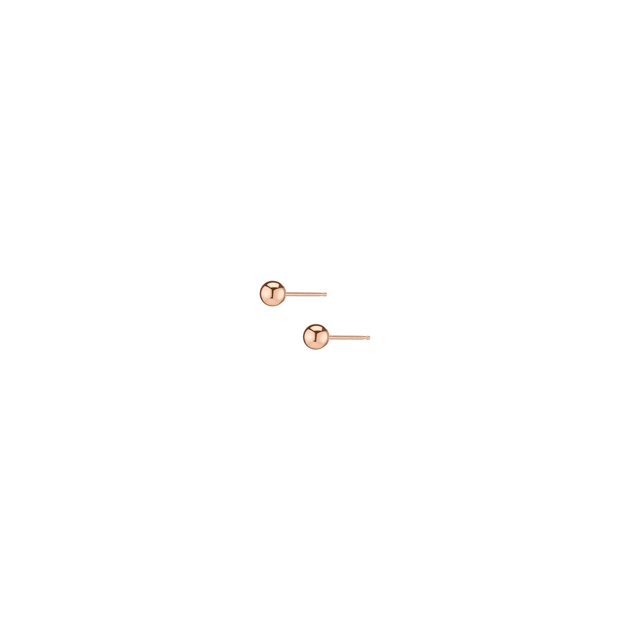 Gold Ball Studs - Image 5