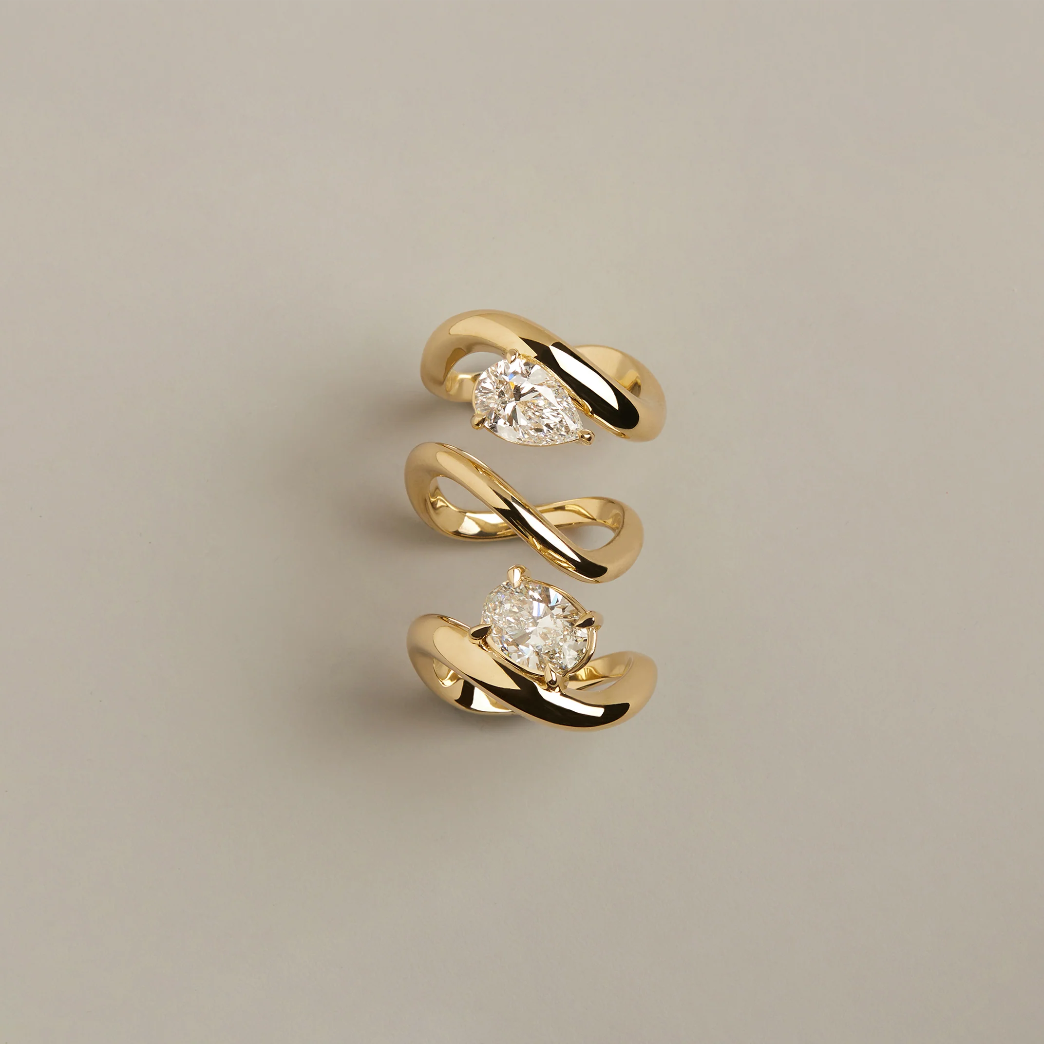 Gold Floating Ring - Image 5