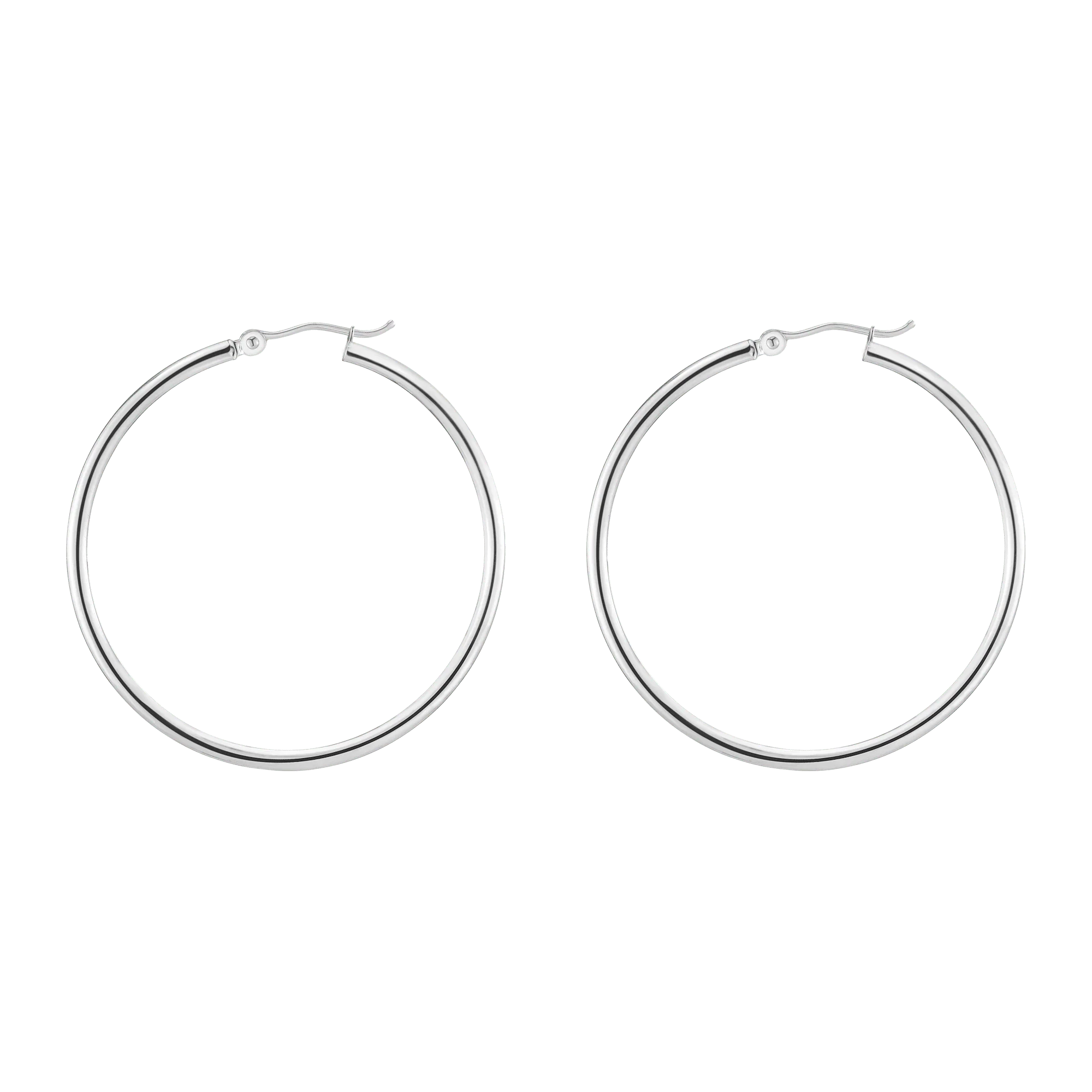 Gold Hoop Earrings - 2mm - Image 30