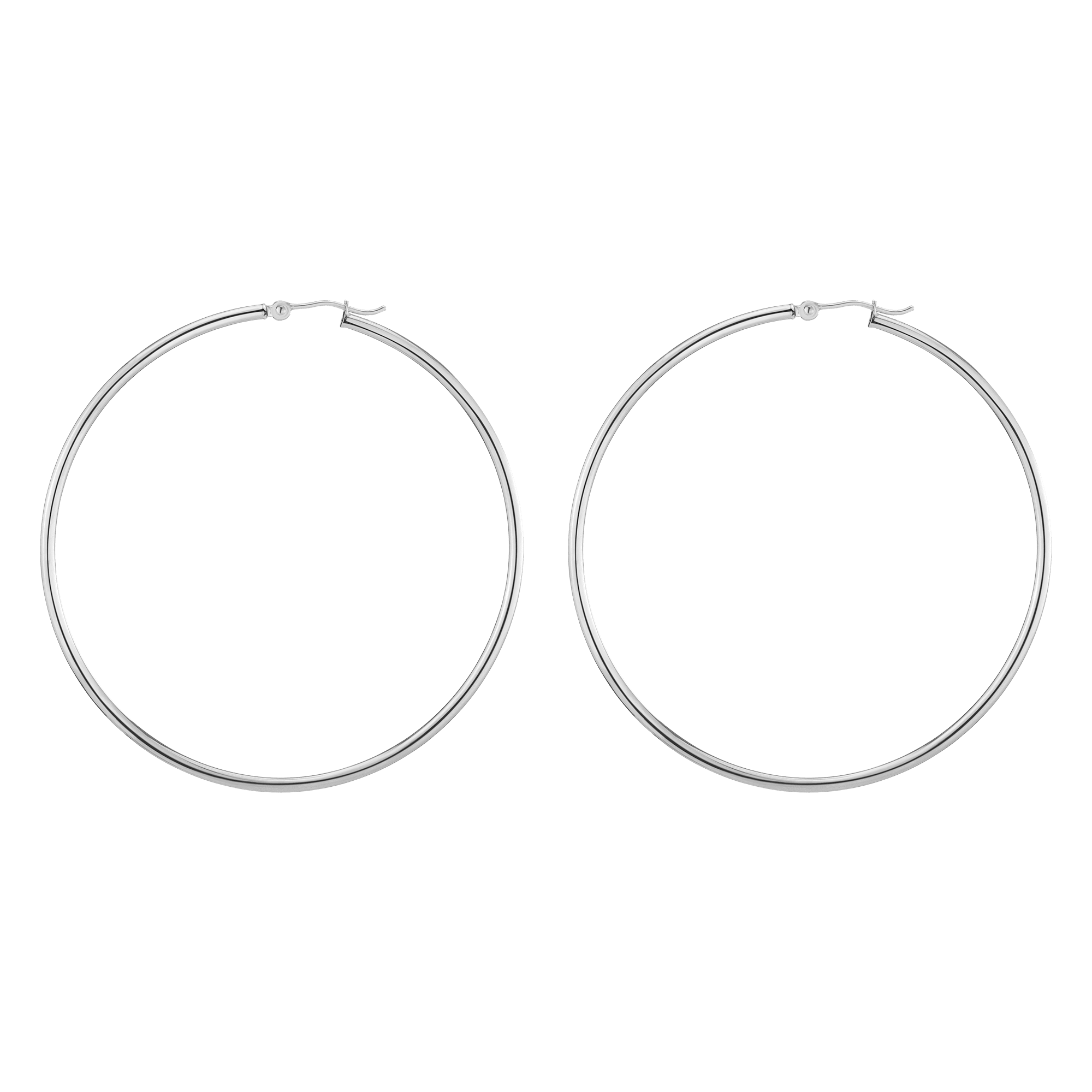 Gold Hoop Earrings - 2mm - Image 42