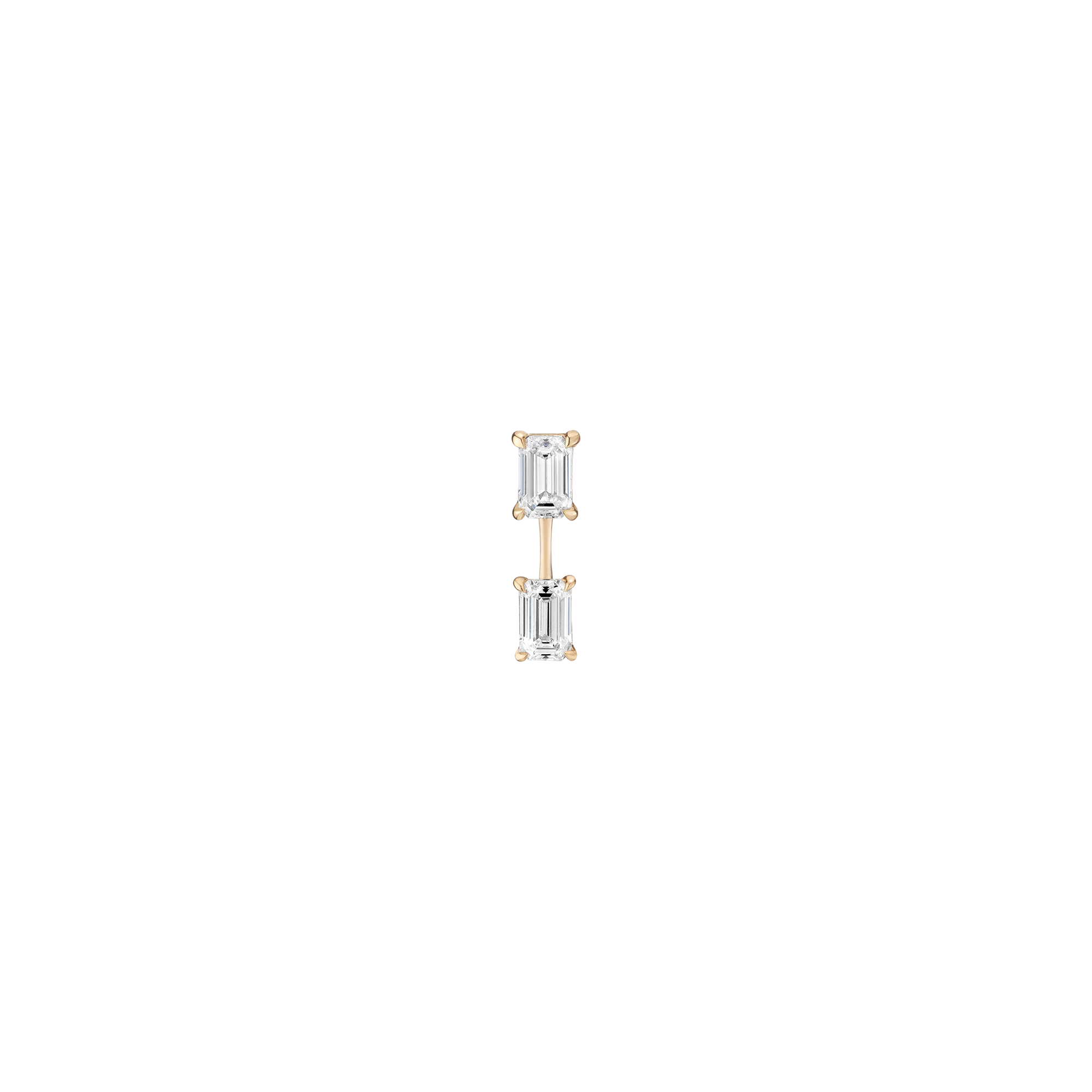 Lab Grown Diamond Ear Jacket - Image 4