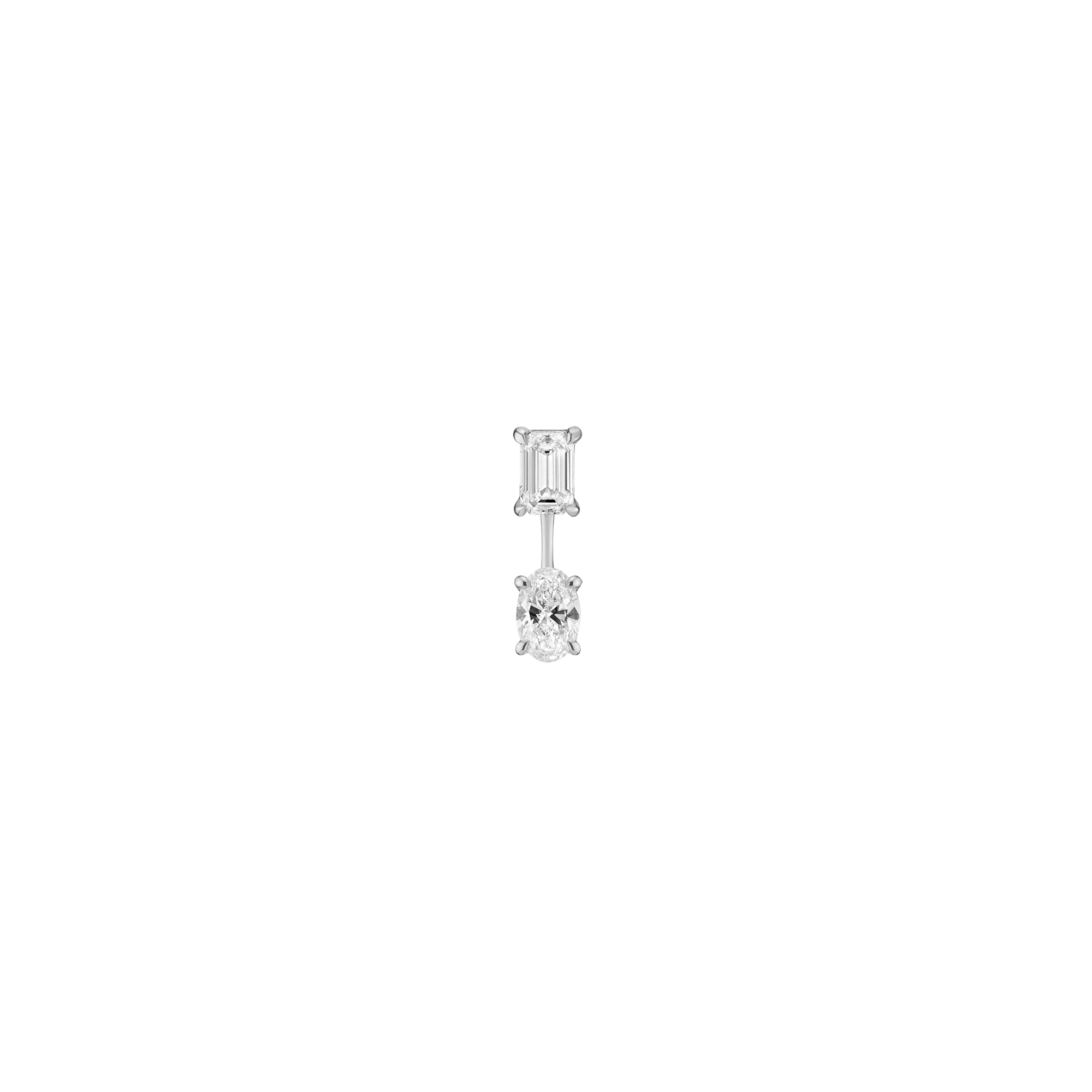 Lab Grown Diamond Ear Jacket - Image 7