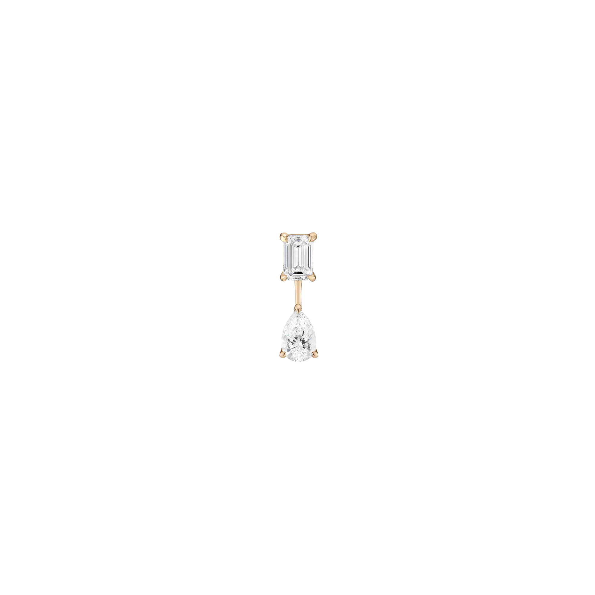 Lab Grown Diamond Ear Jacket - Image 8