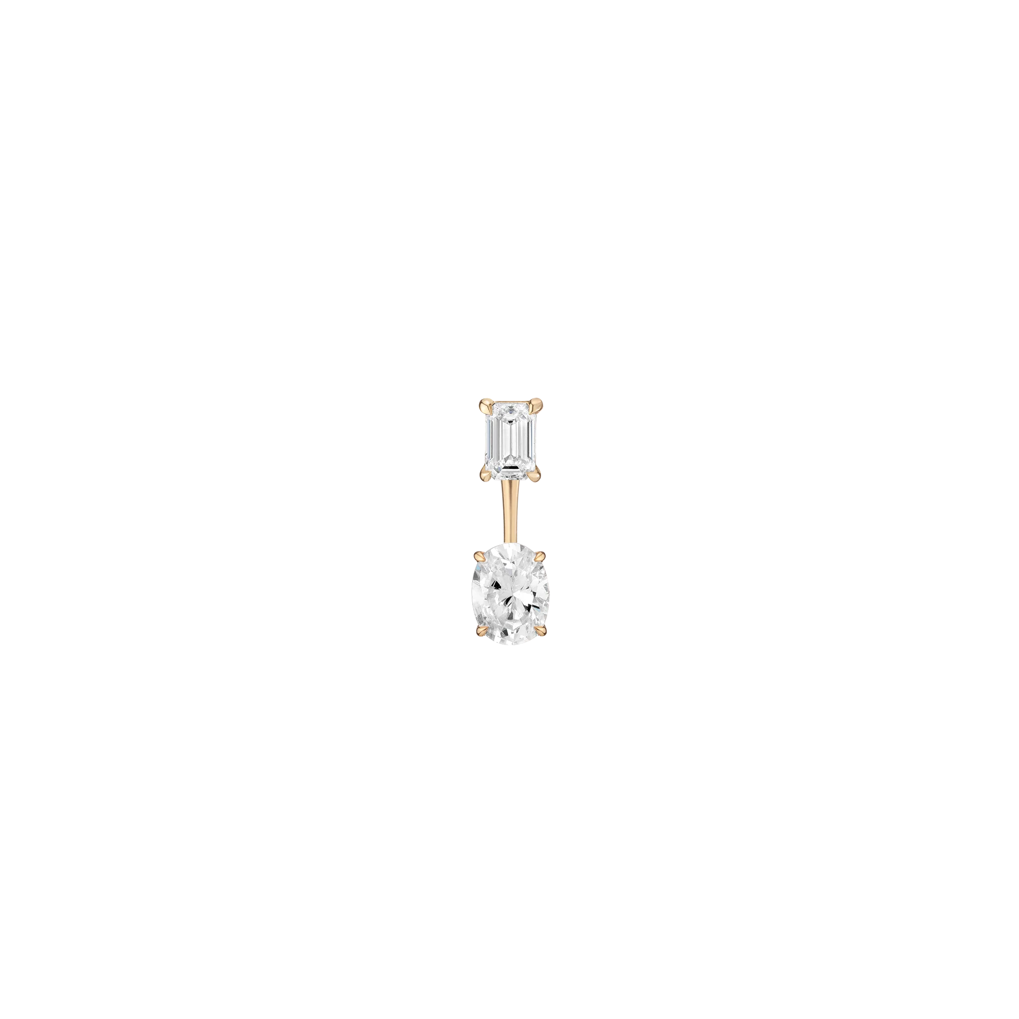 Lab Grown Diamond Ear Jacket - Image 15