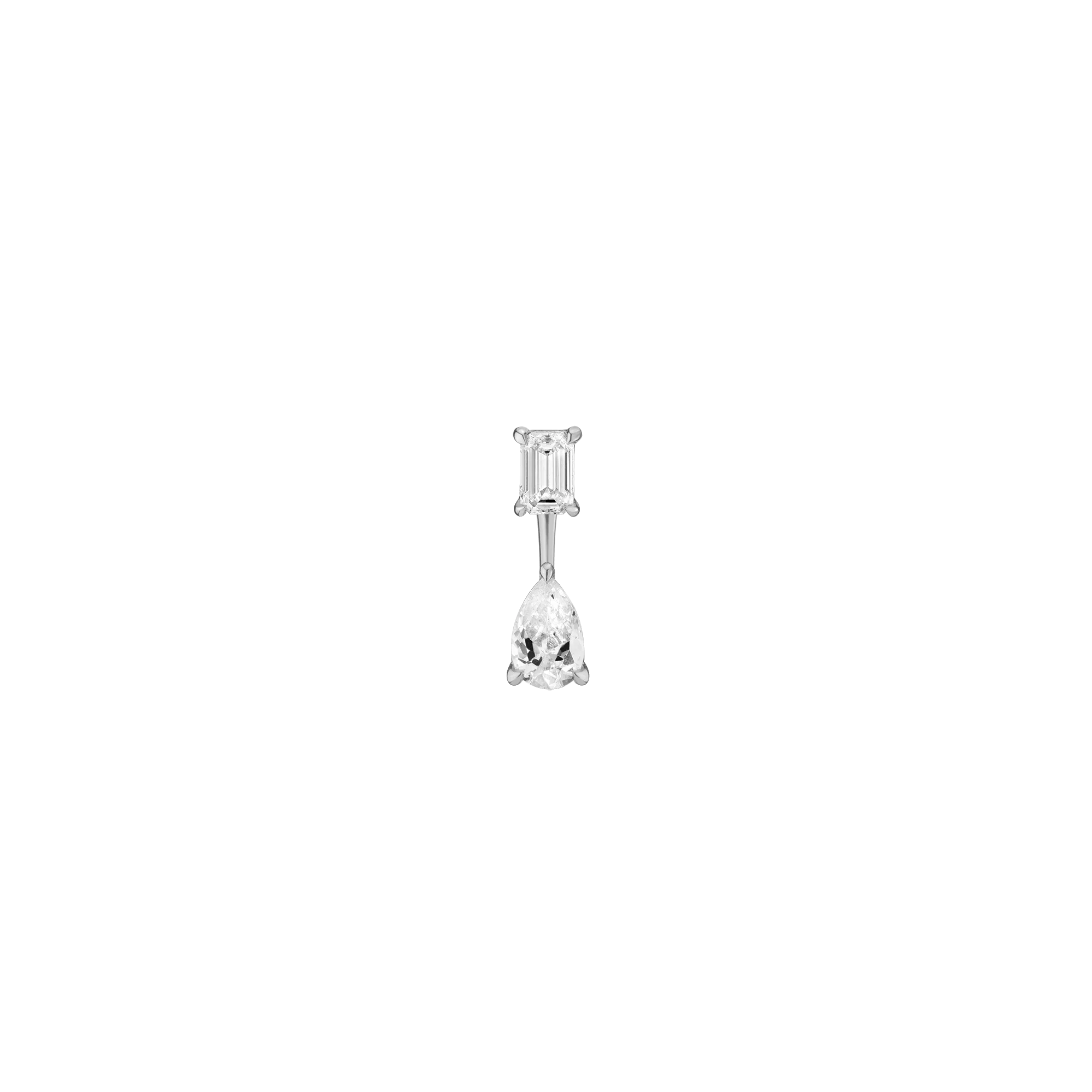 Lab Grown Diamond Ear Jacket - Image 17