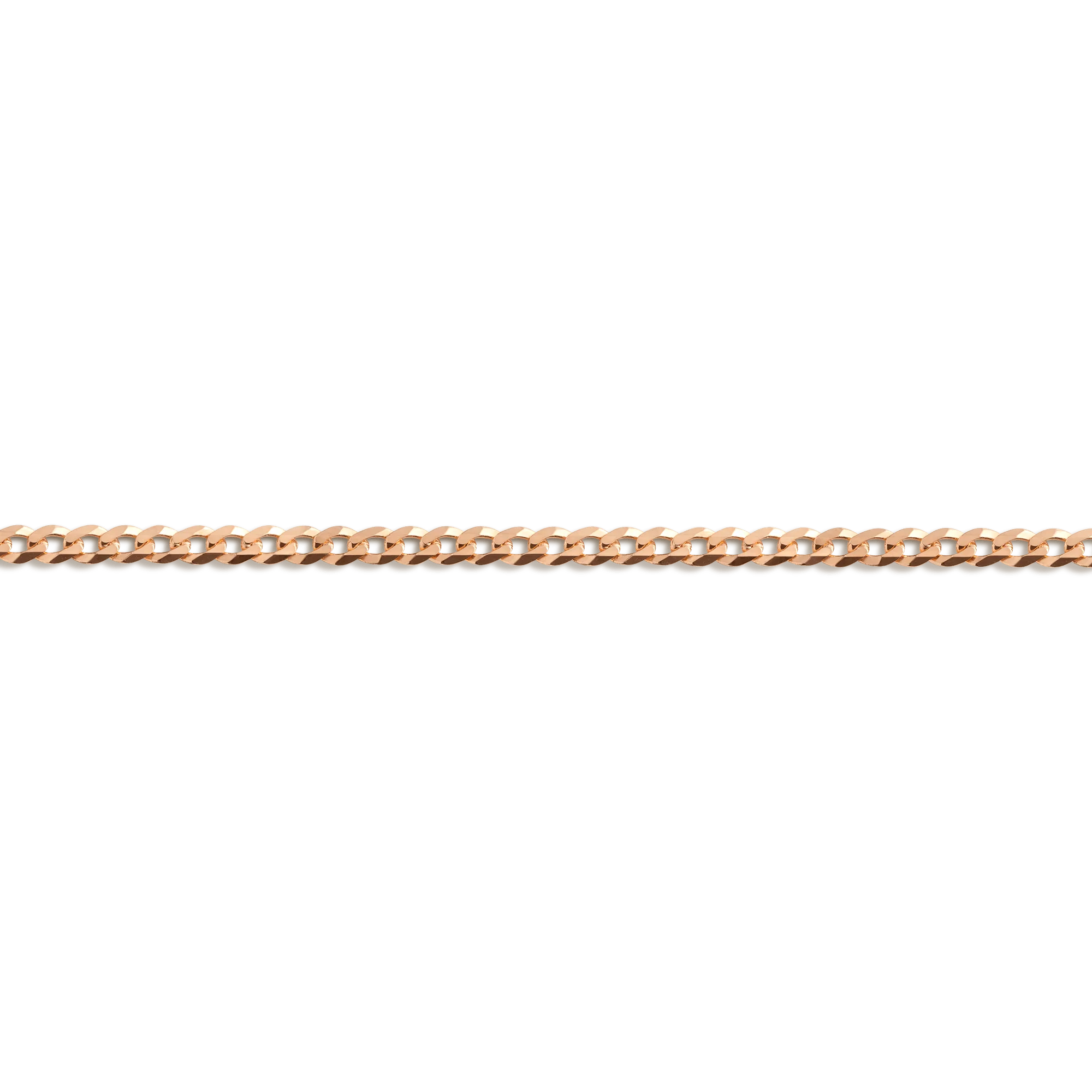 Large Gold Curb Chain Bracelet - Image 2