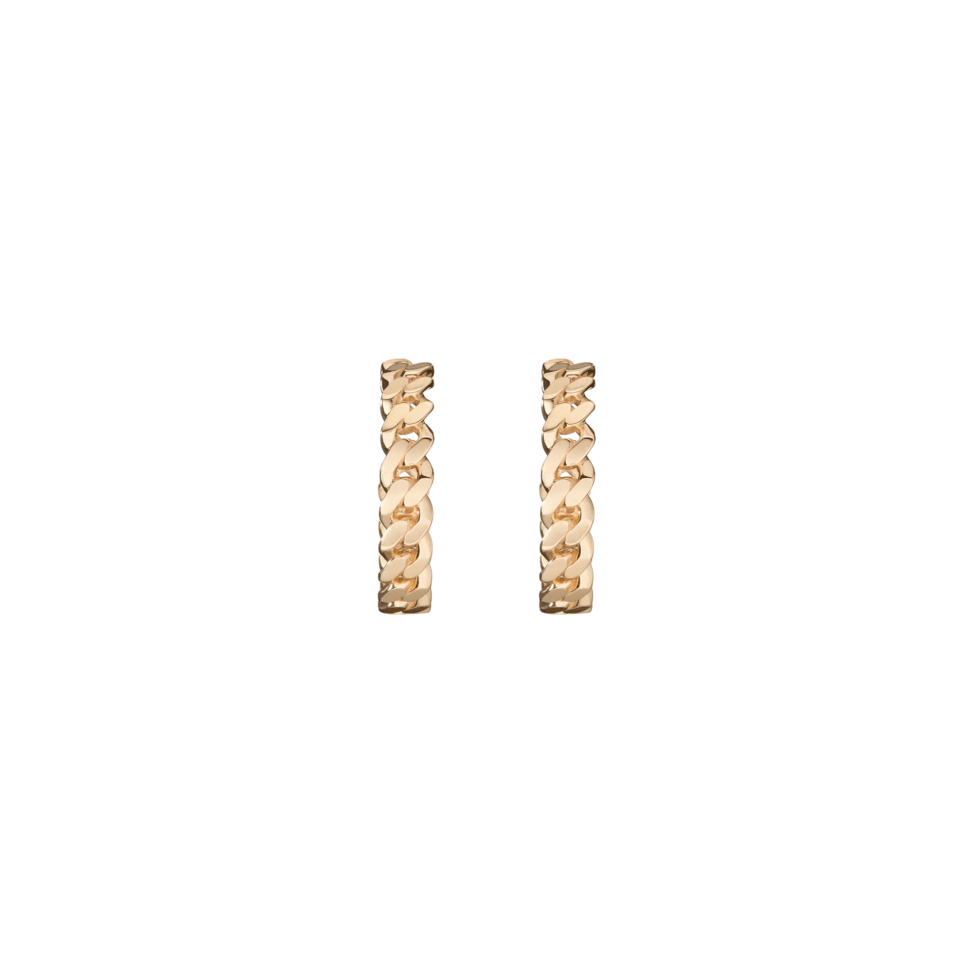 Love Me Knot Gold Hoop Earrings - Image 4