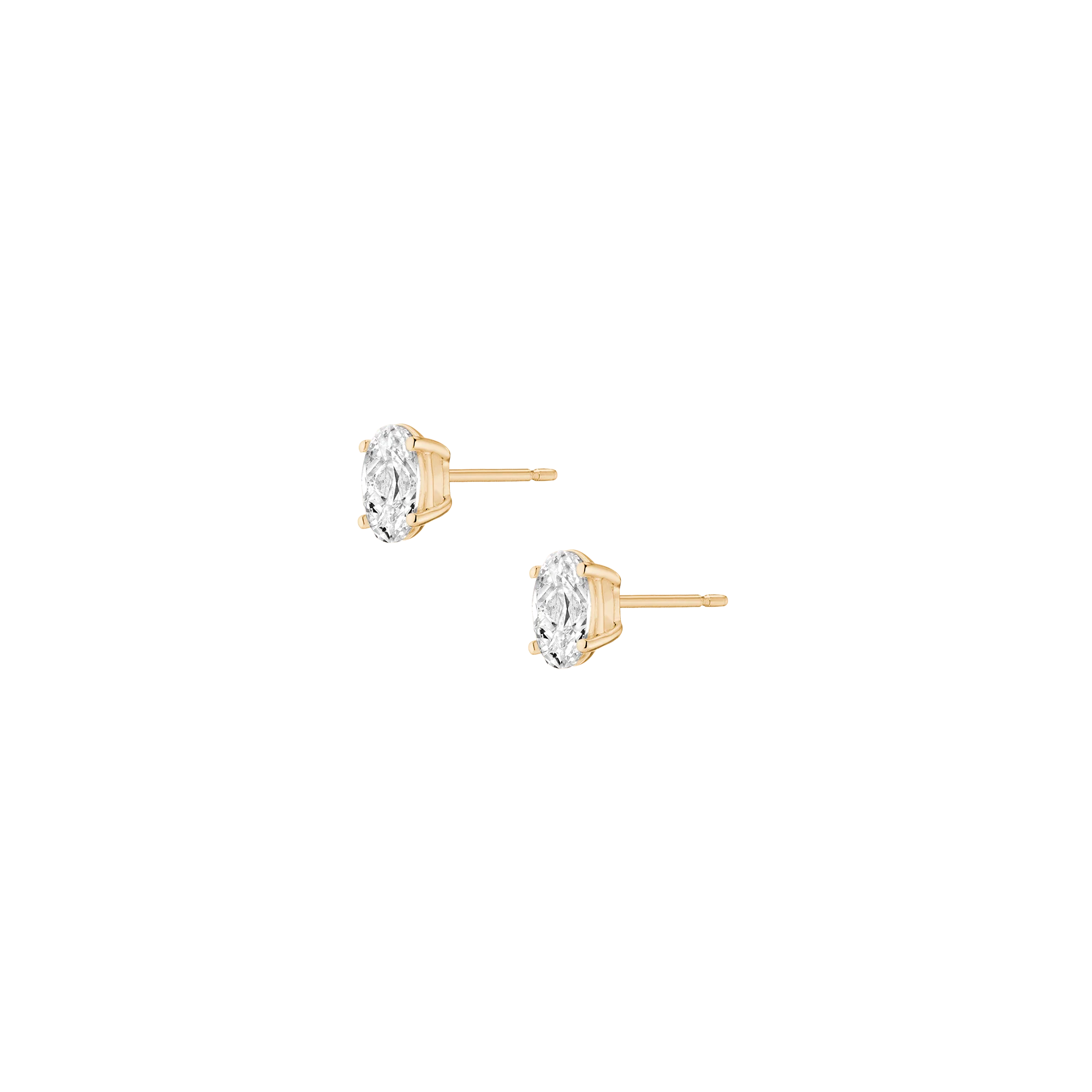 Luxury Oval Lab Grown Diamond Studs - Image 6