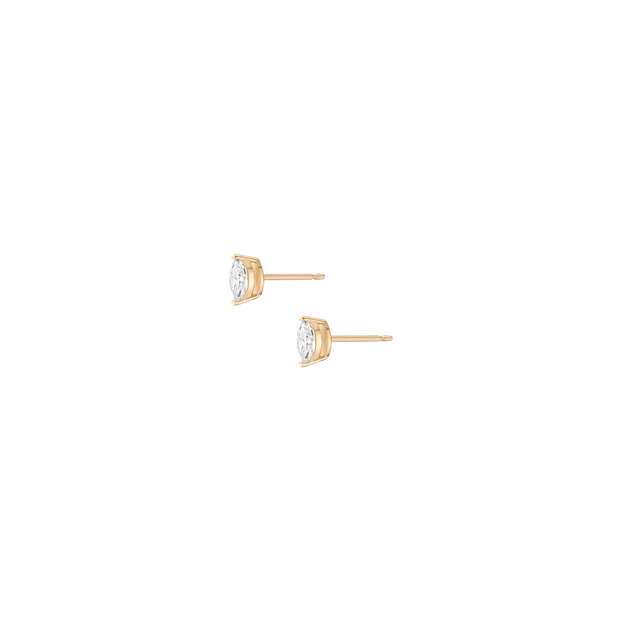 Marquise Lab Grown Diamond Studs - Image 4