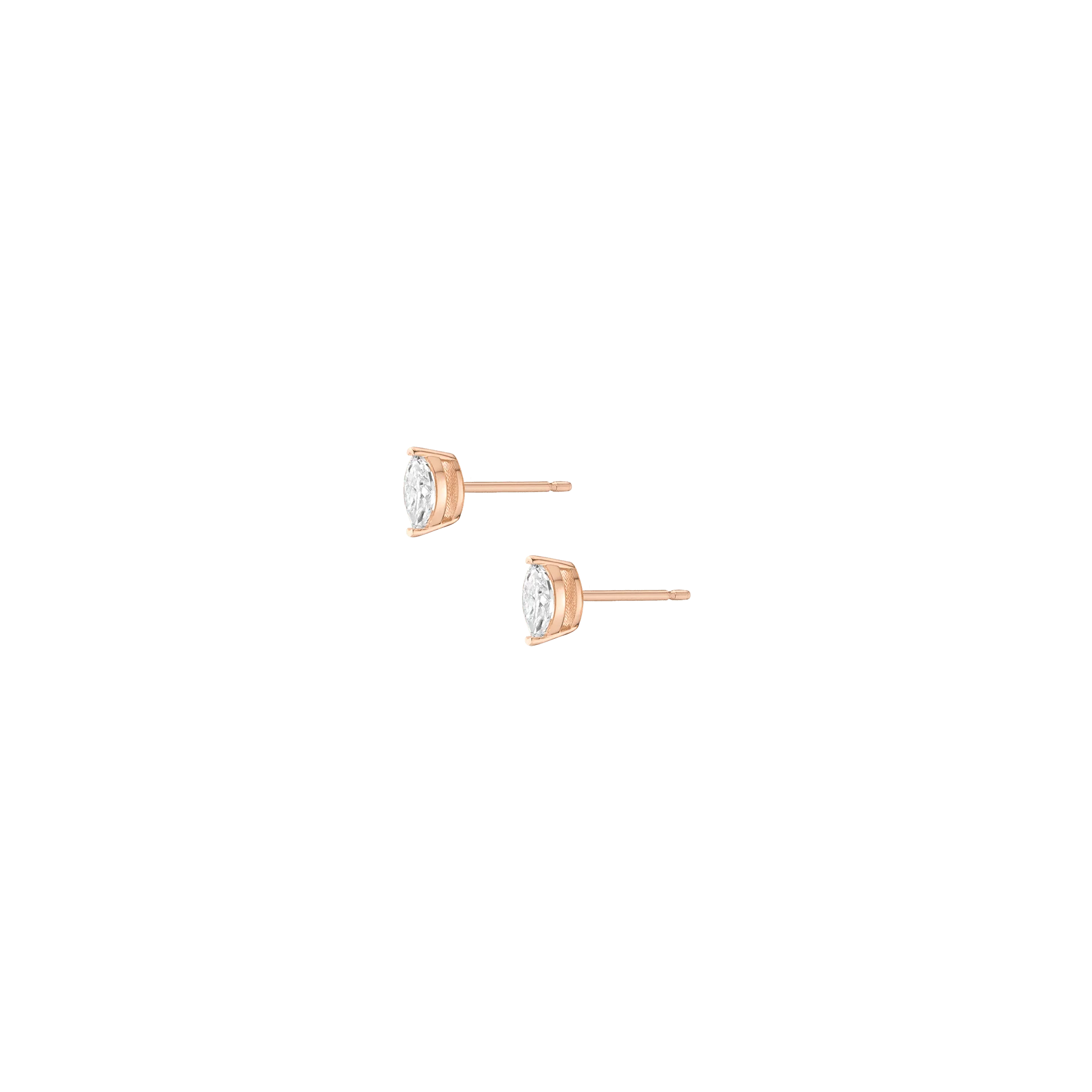Marquise Lab Grown Diamond Studs - Image 6