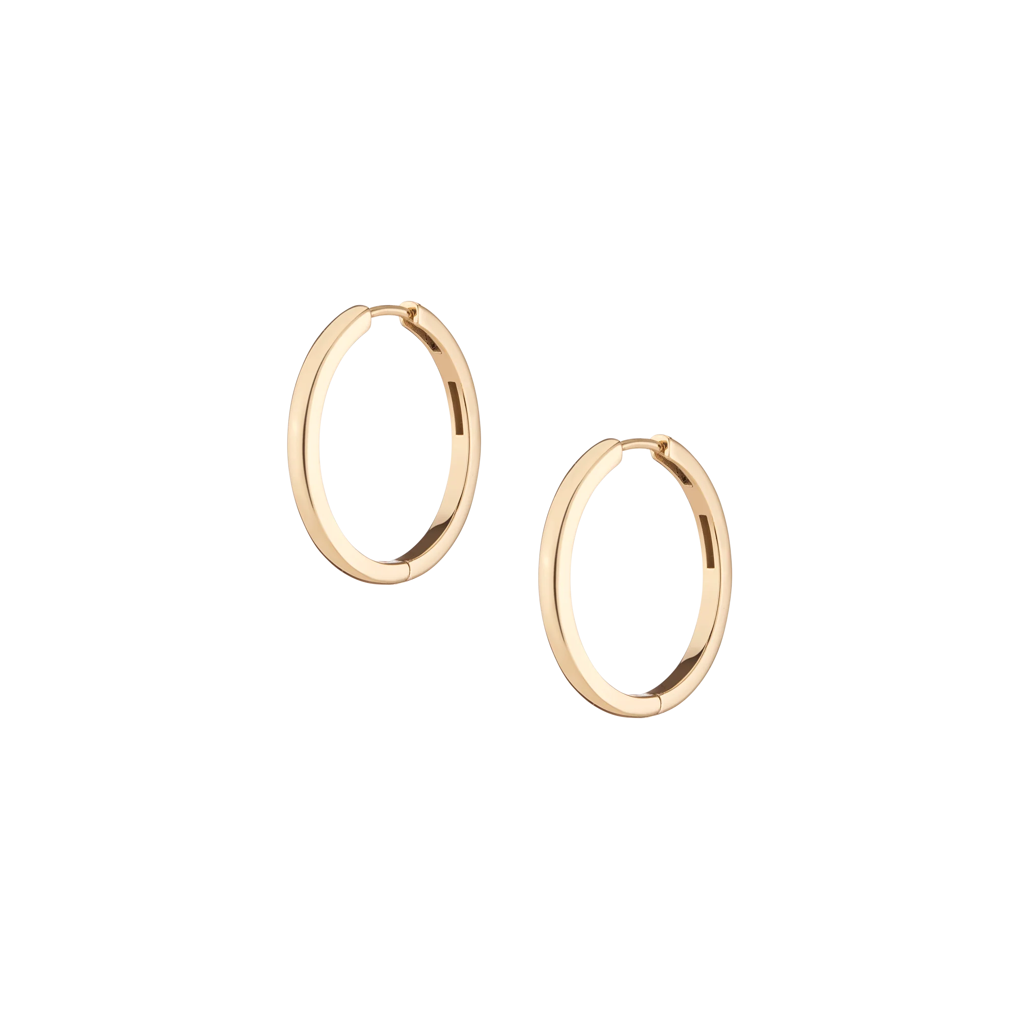 Medium Hinged Hoop Earrings