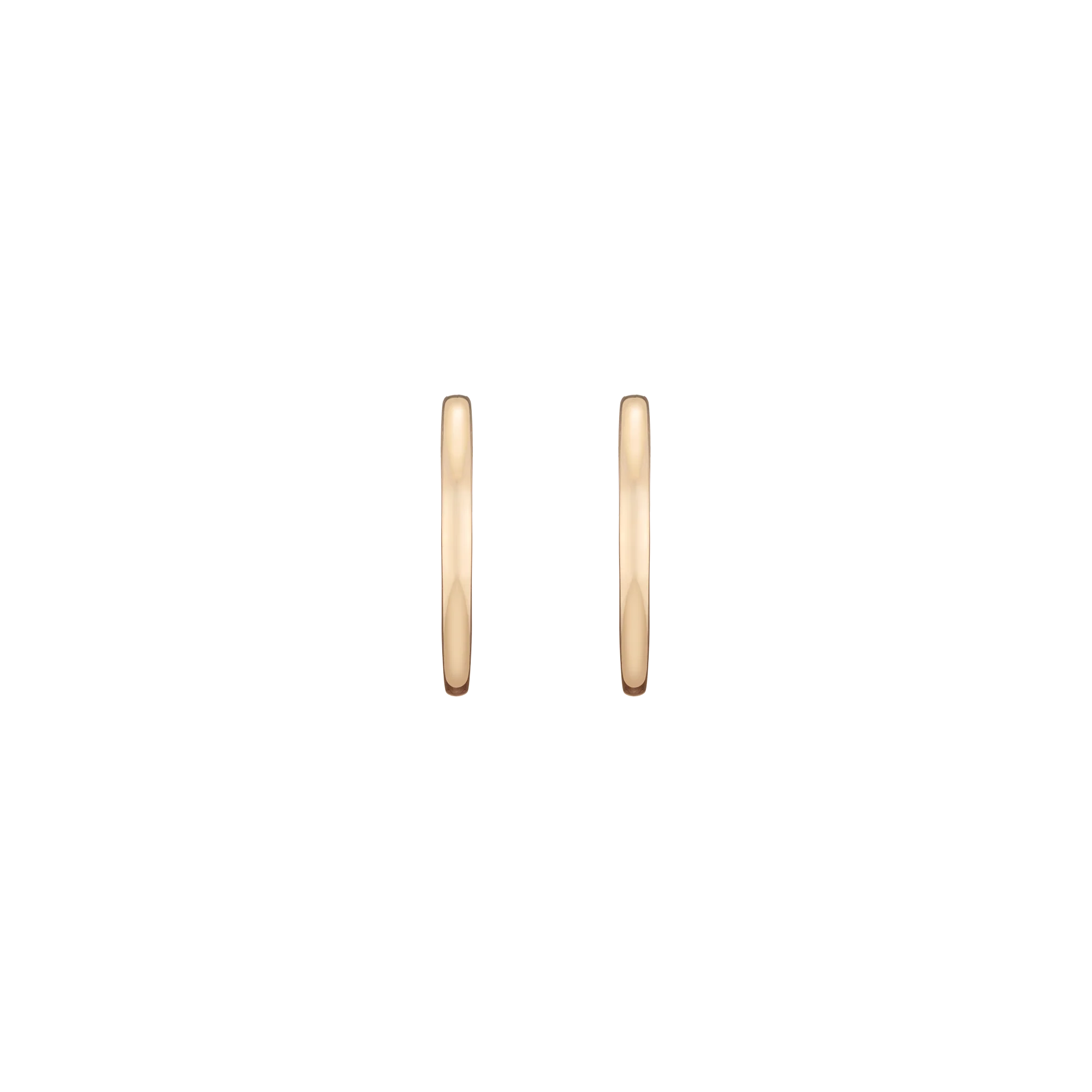 Medium Hinged Hoop Earrings - Image 2
