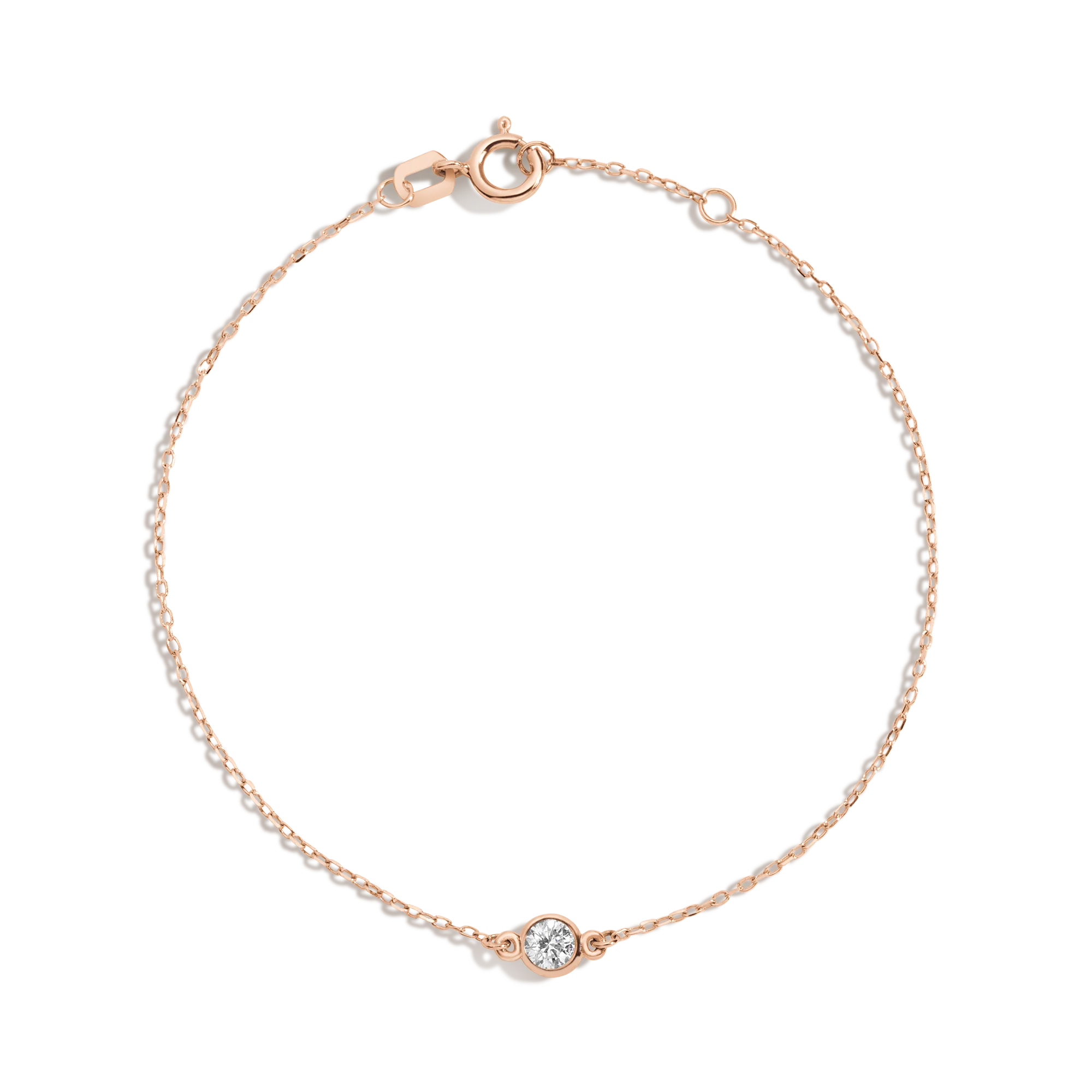 Medium Lab Grown Diamond Bezel Bracelet - Image 3