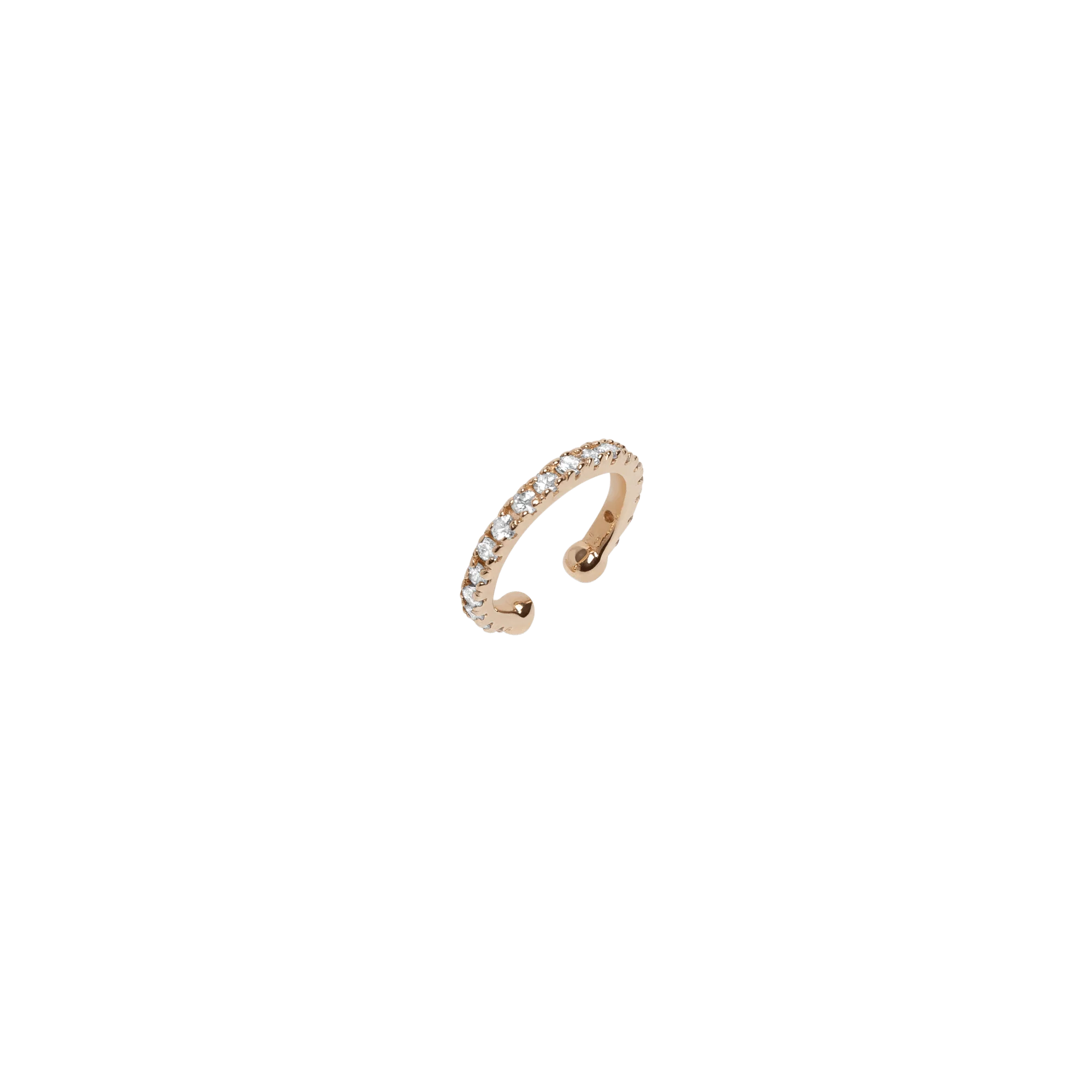 Mini Ear Cuff with Diamonds - Image 4