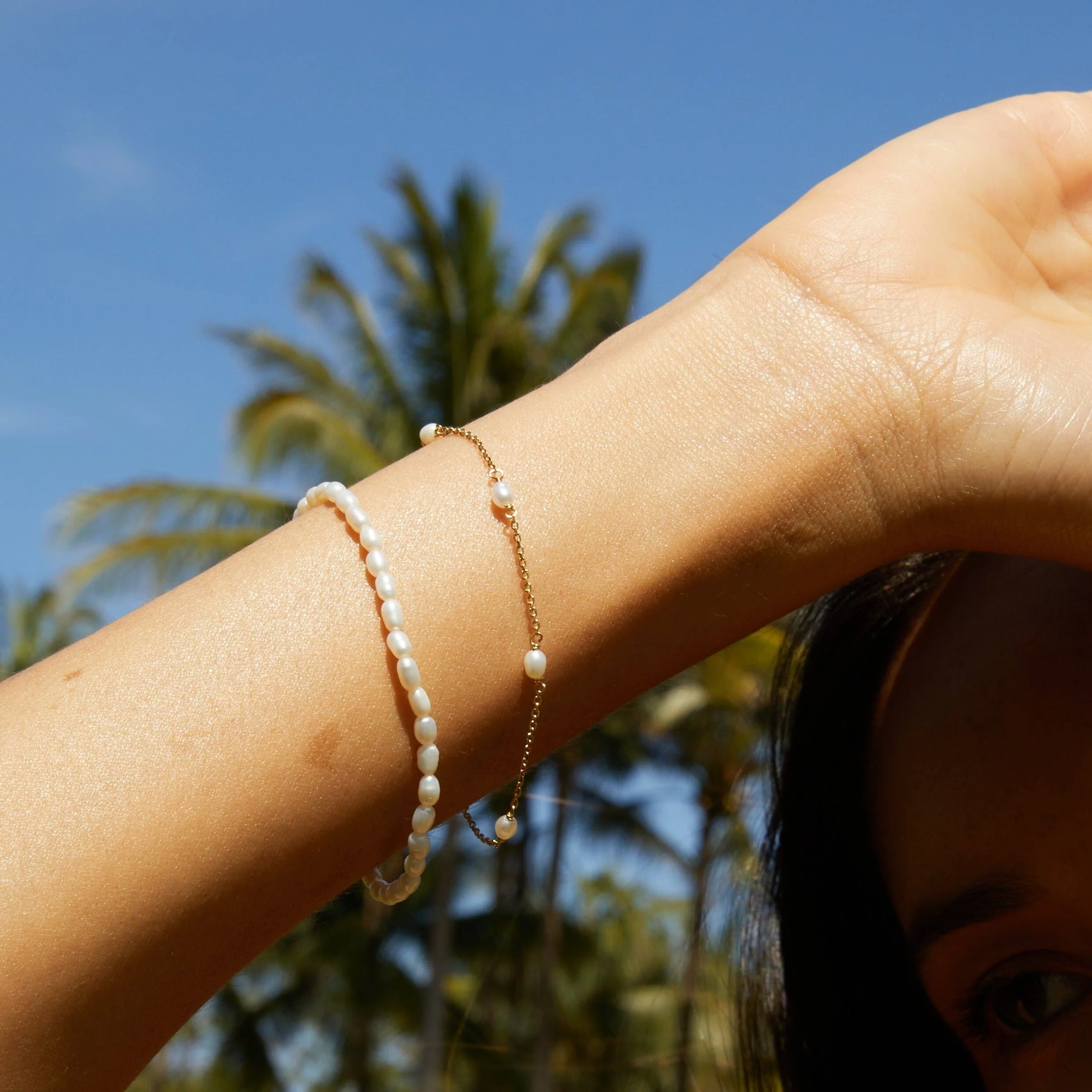 Organic Pearl Bracelet - Image 8