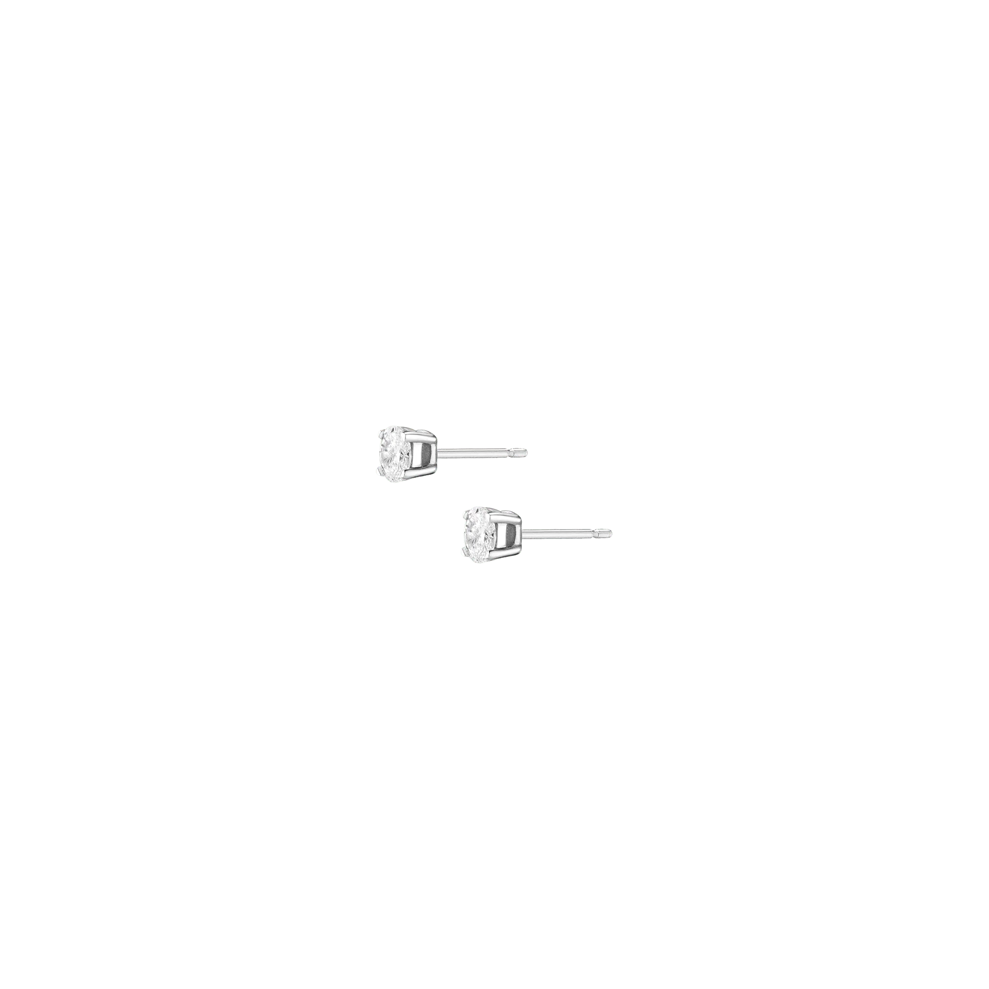 Oval Lab Grown Diamond Studs - Image 5
