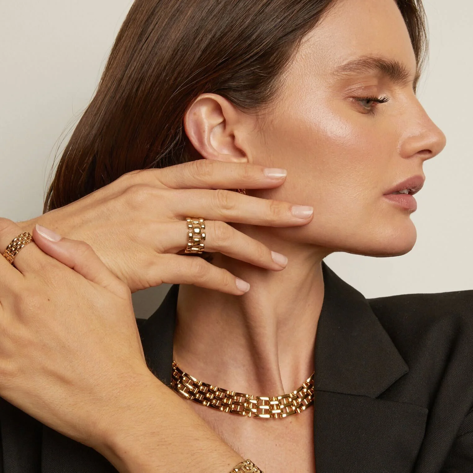 Panther Chain Link Ring - Image 6
