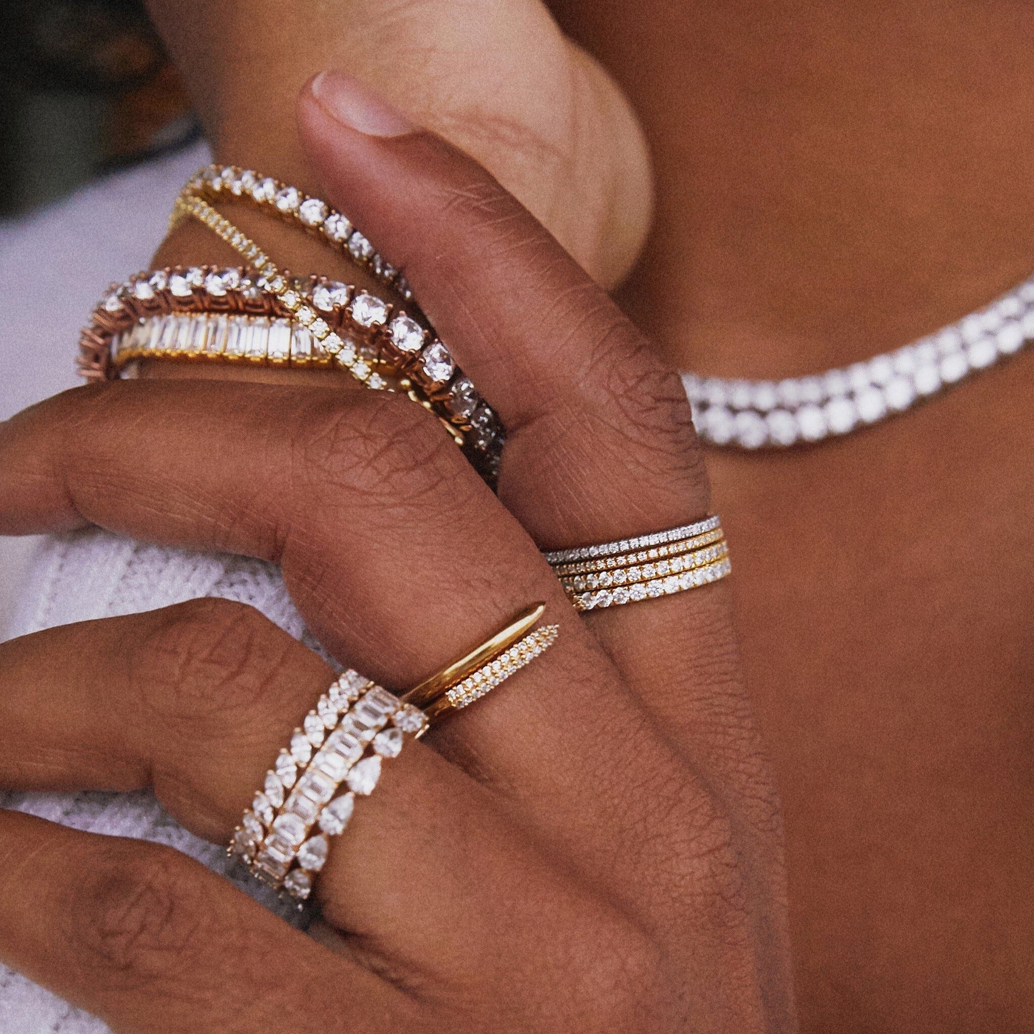Pavé Lab Grown Diamond Eternity Ring - Image 30