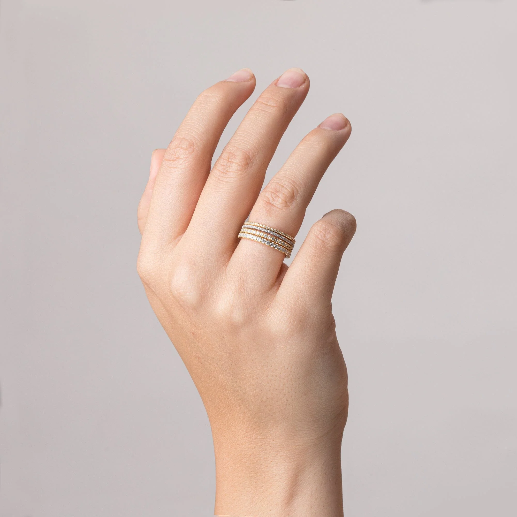 Pavé Lab Grown Diamond Eternity Ring - Image 32