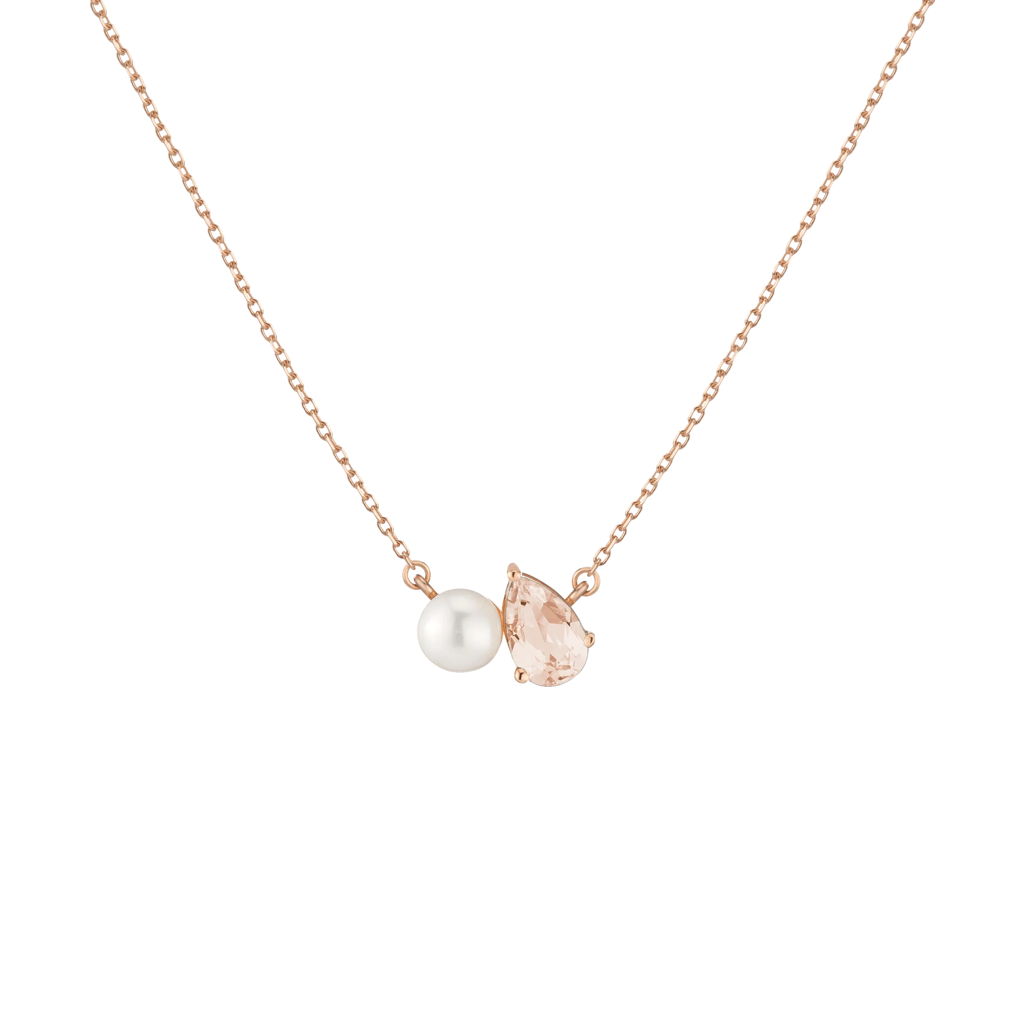 Pearl Toi et Moi Necklace - Image 11