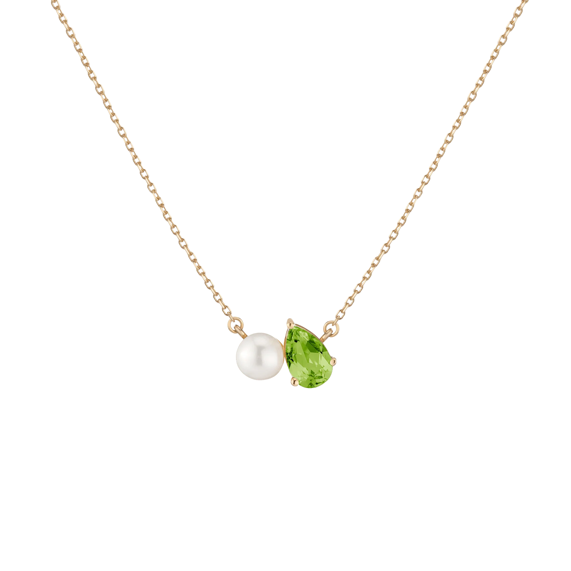Pearl Toi et Moi Necklace - Image 12