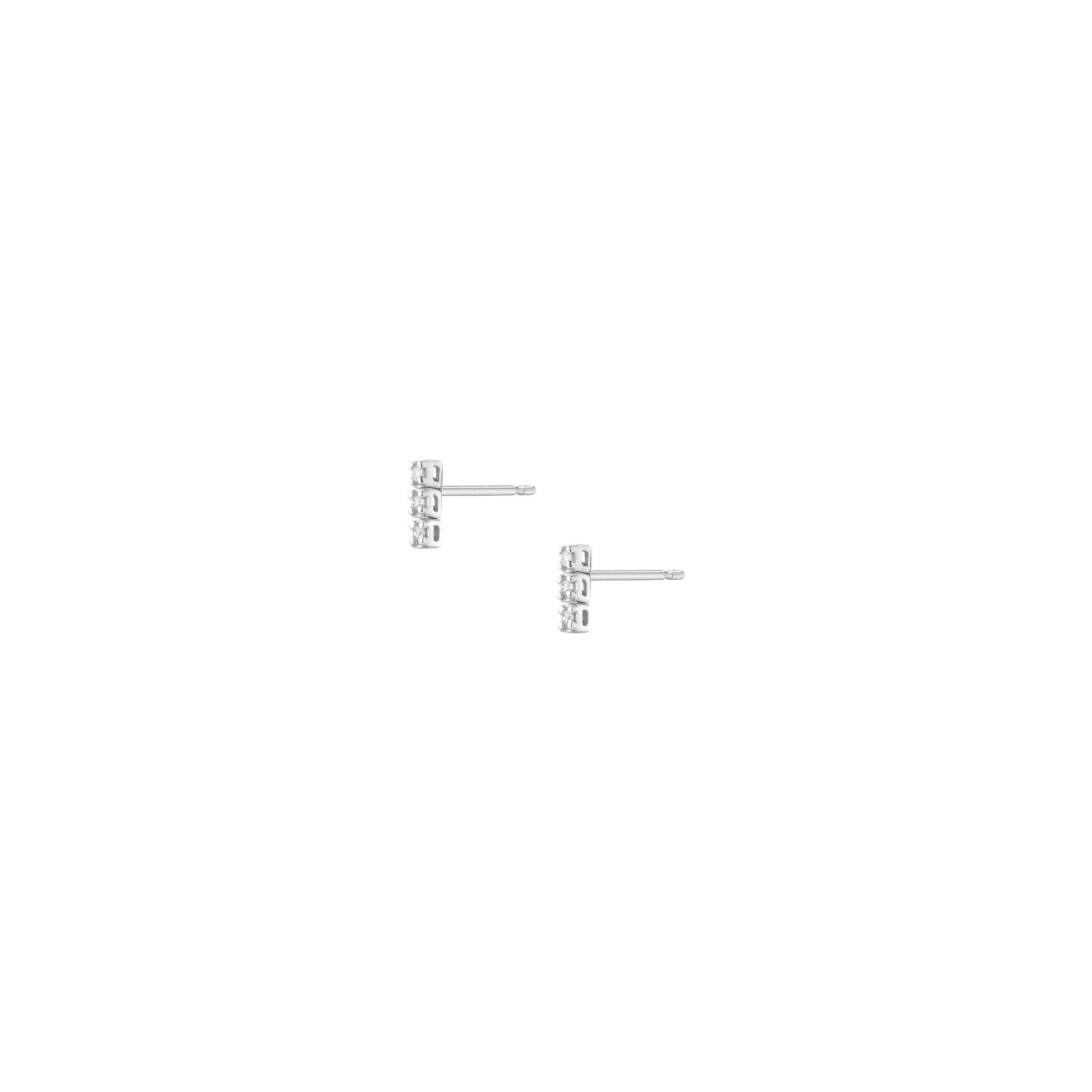 Petite Lab Grown Diamond Tennis Earrings - Image 14
