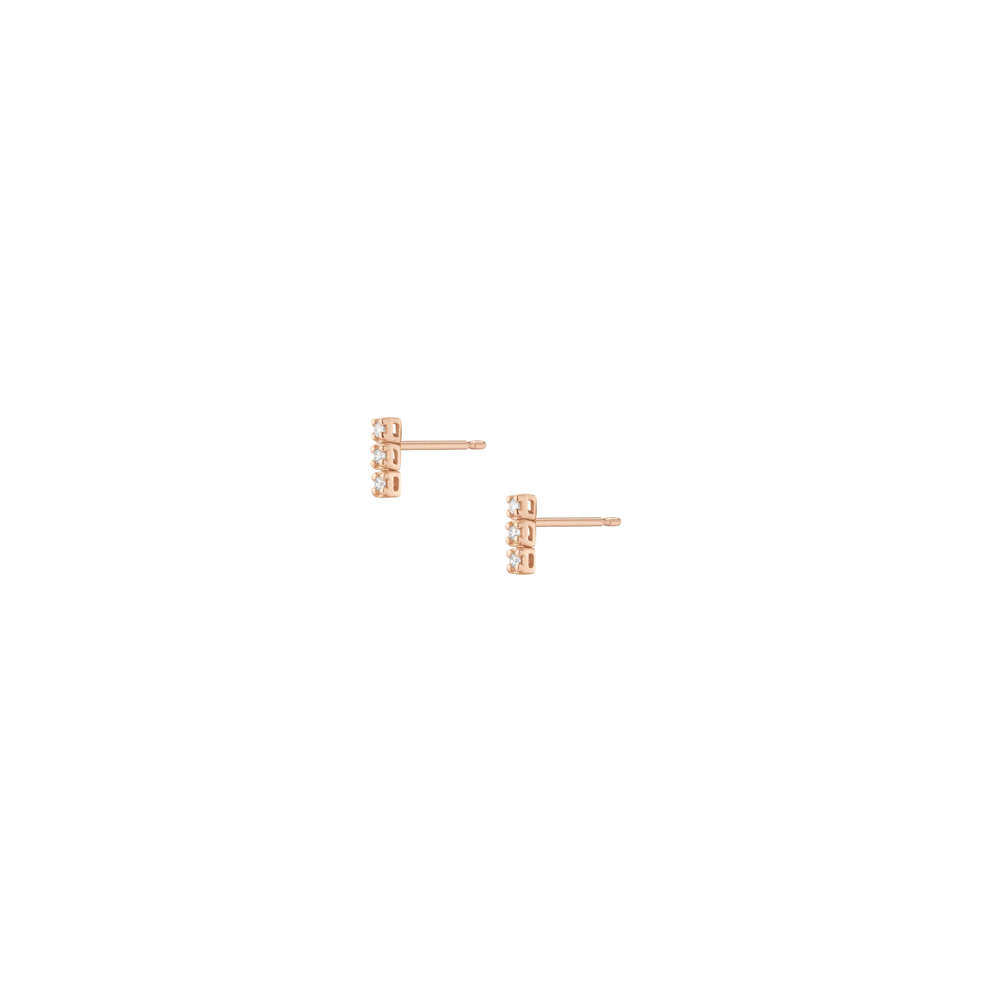 Petite Lab Grown Diamond Tennis Earrings - Image 16
