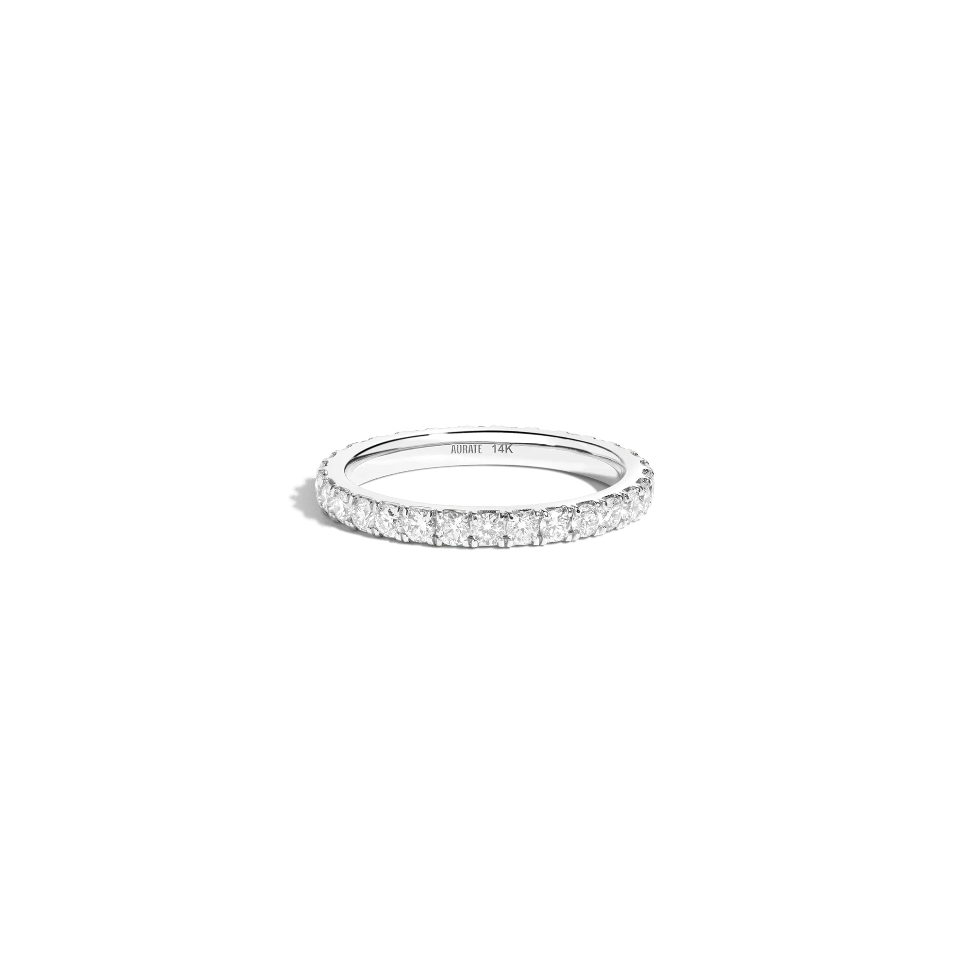 1ct Round Lab Grown Diamond Eternity Ring - Image 6