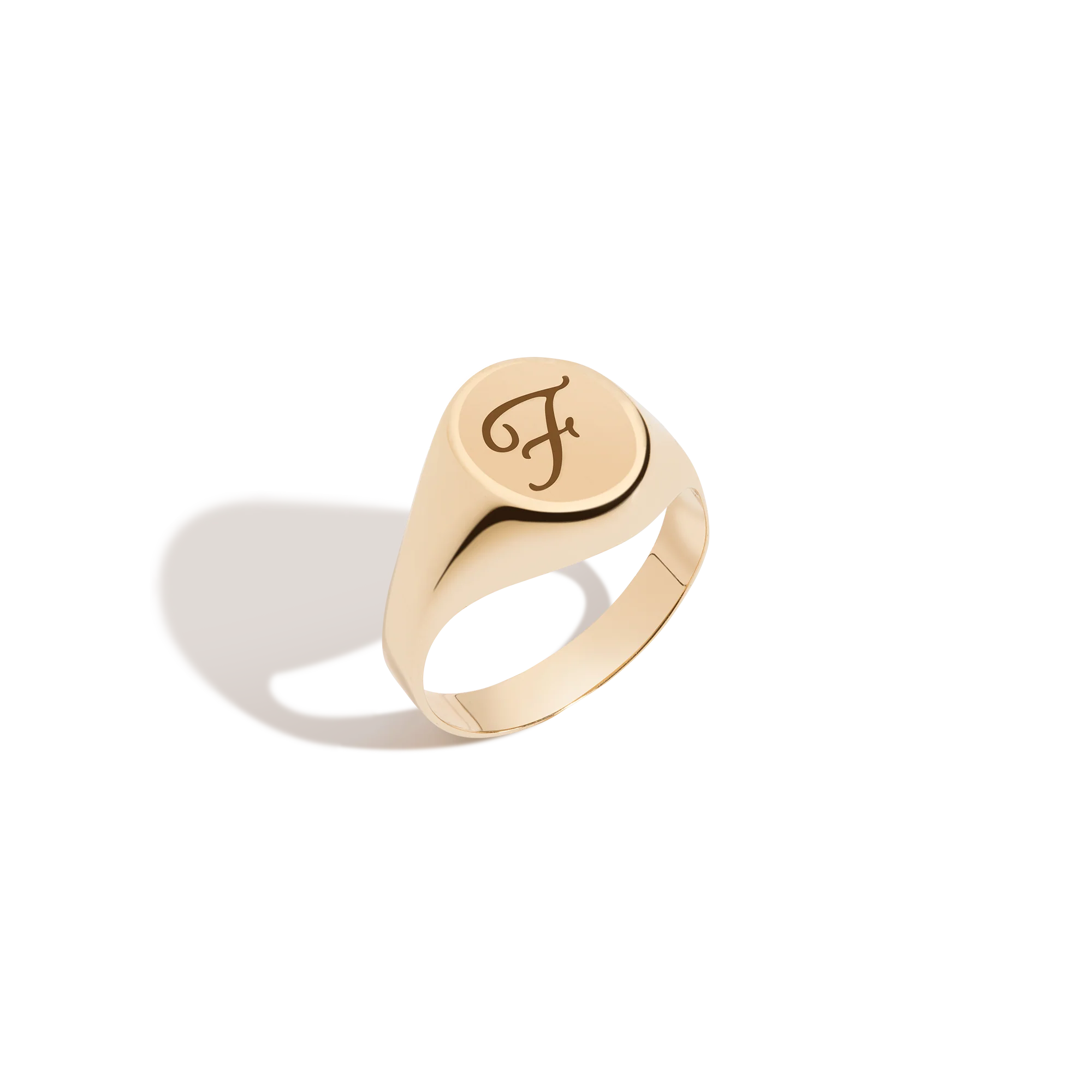 Round Signet Ring - Image 4