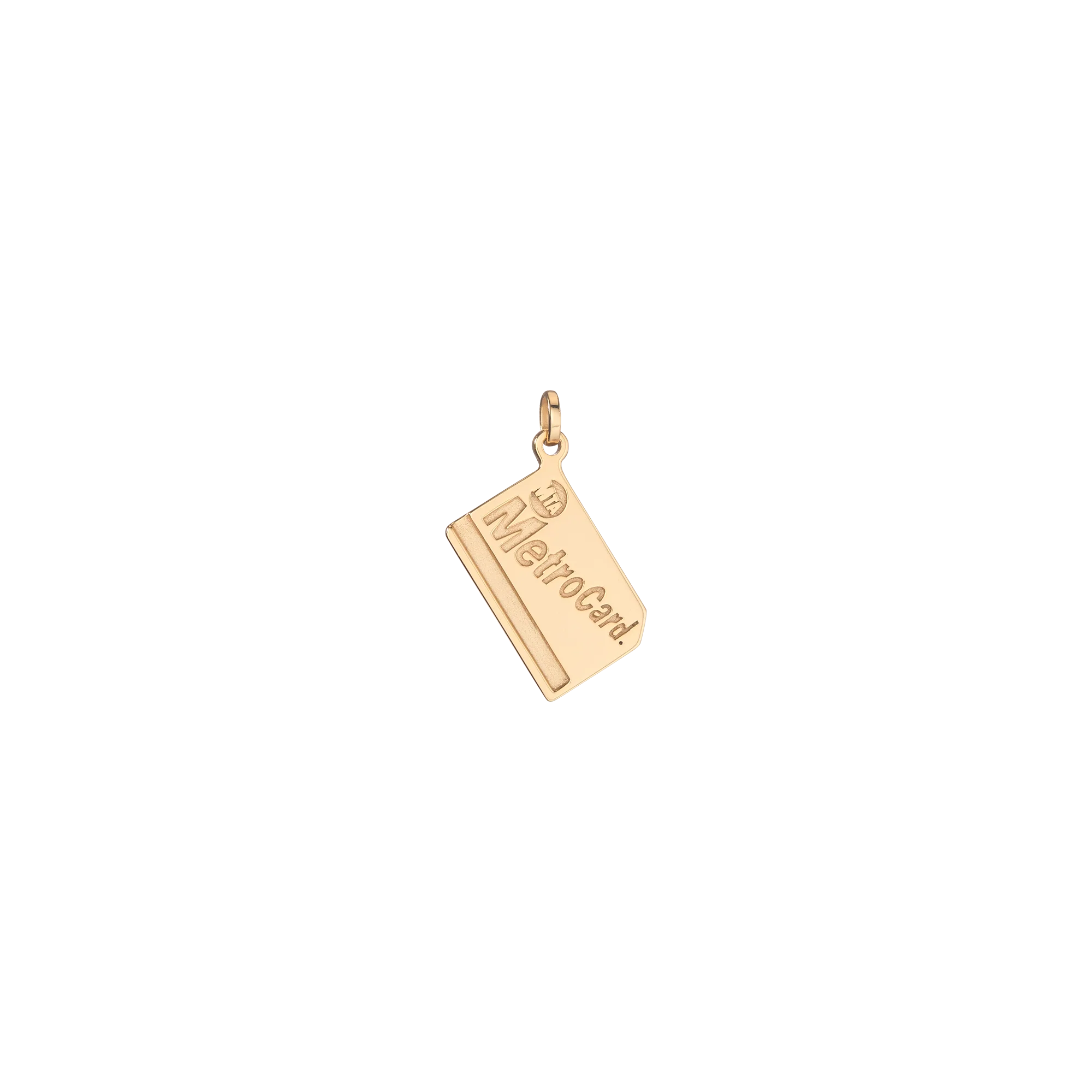 Stand Clear Metro Card Charm
