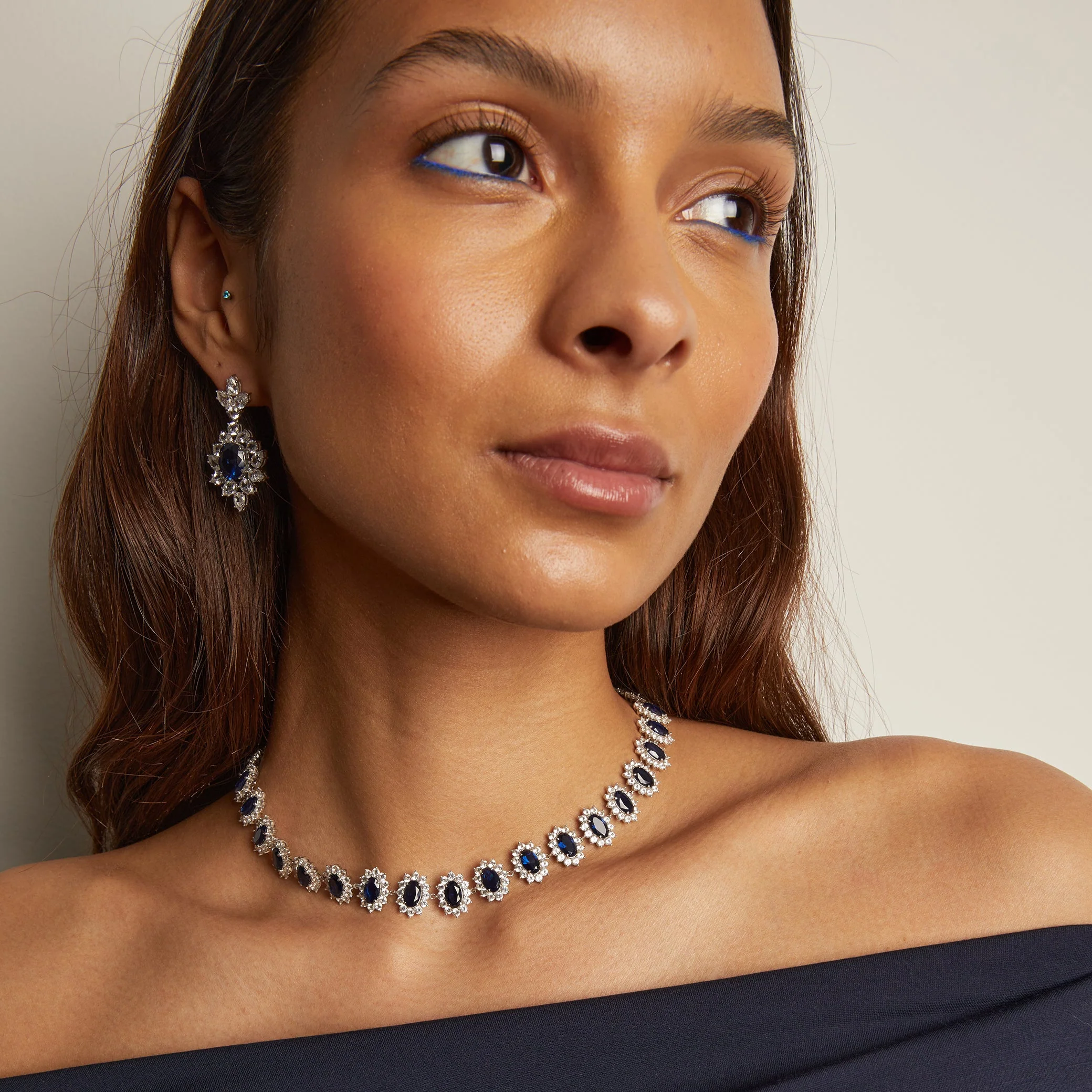 The Diana Drop Earrings - Image 14