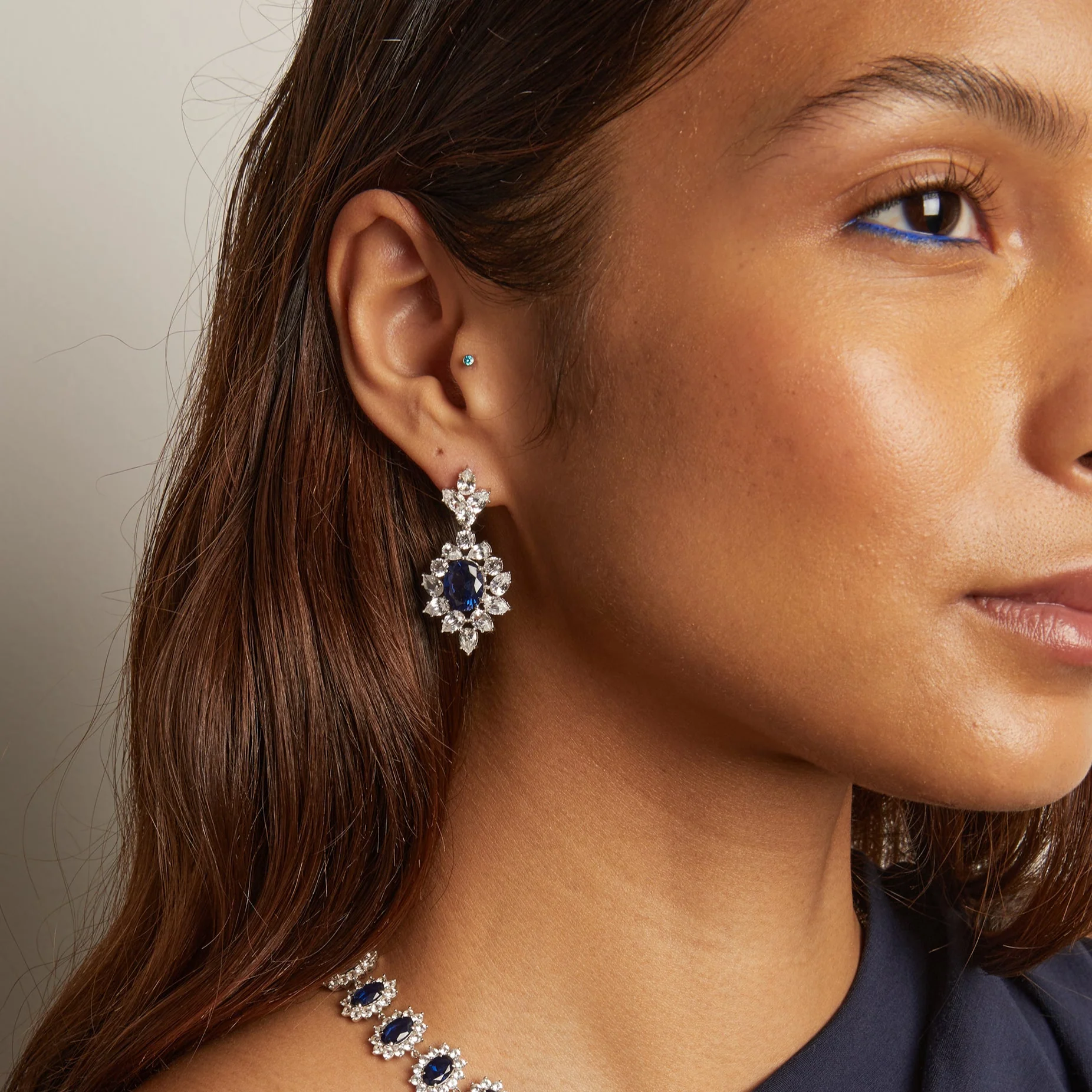 The Diana Drop Earrings - Image 5