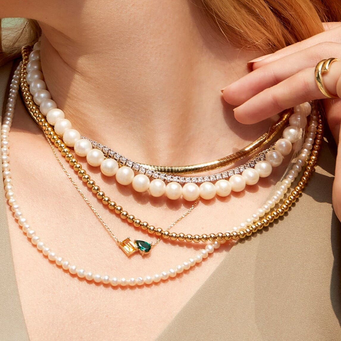 Toi et Moi Gemstone Heirloom Necklace - Image 17
