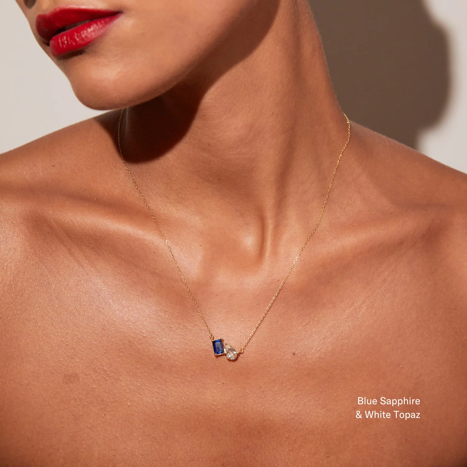 Toi et Moi Gemstone Heirloom Necklace - Image 6