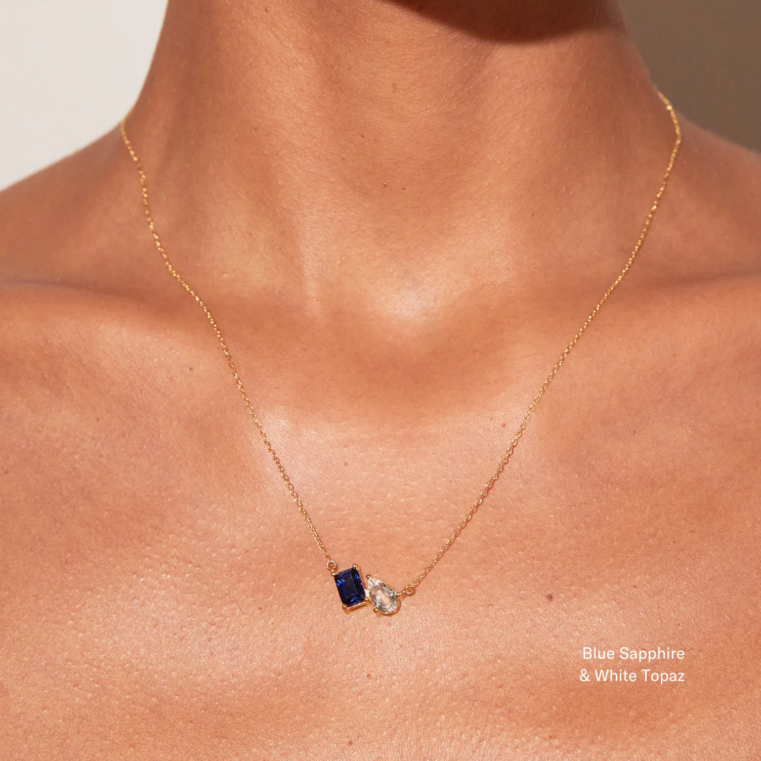 Toi et Moi Gemstone Heirloom Necklace - Image 7