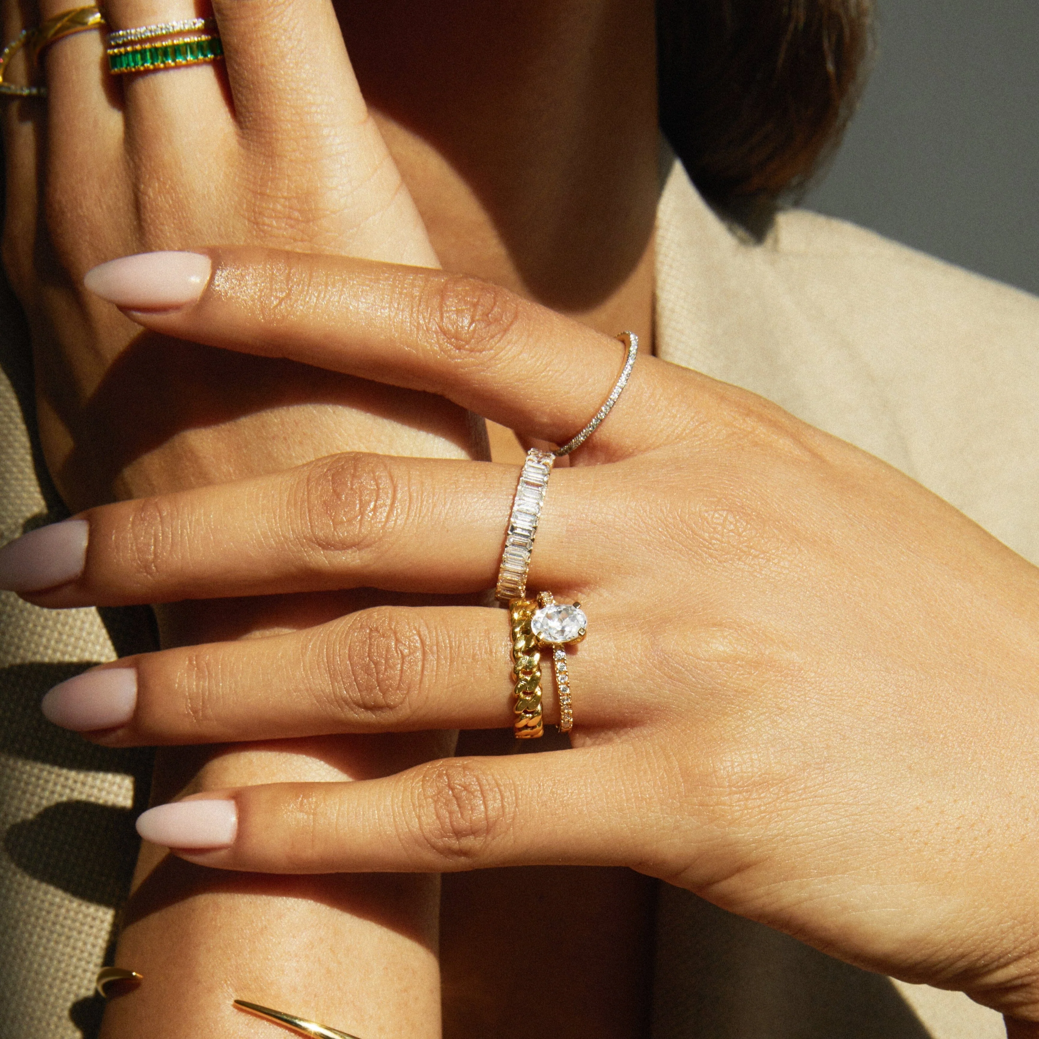 Two-in-One Lab Grown Diamond Eternity Ring - Image 10