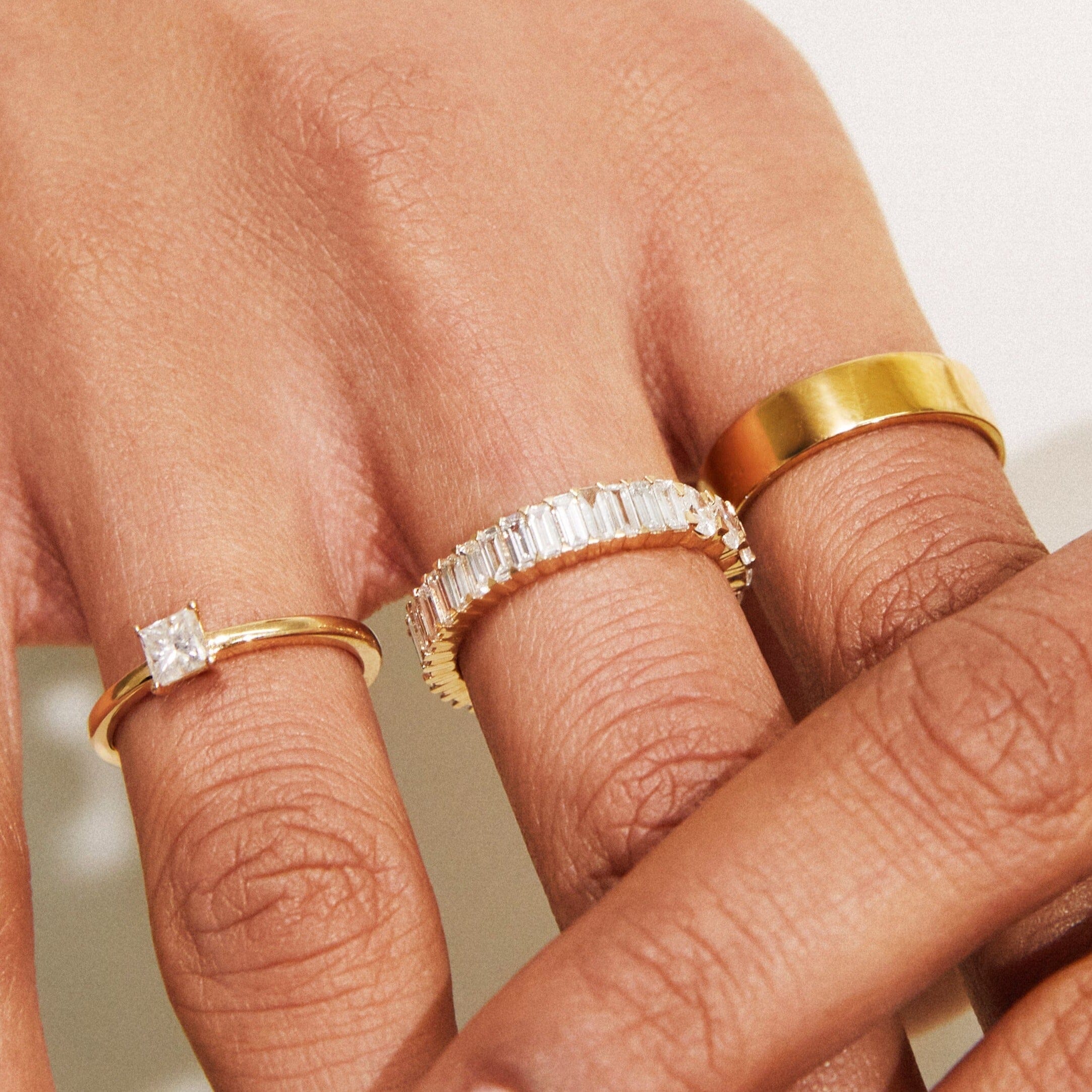 Two-in-One Lab Grown Diamond Eternity Ring - Image 11
