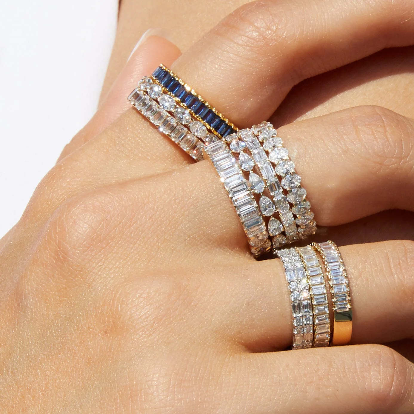 Two-in-One Lab Grown Diamond Eternity Ring - Image 17