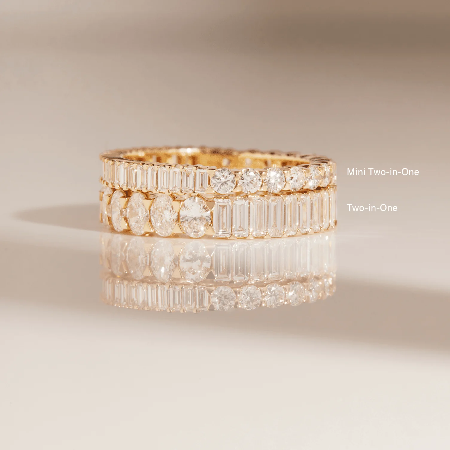 Two-in-One Lab Grown Diamond Eternity Ring - Image 8