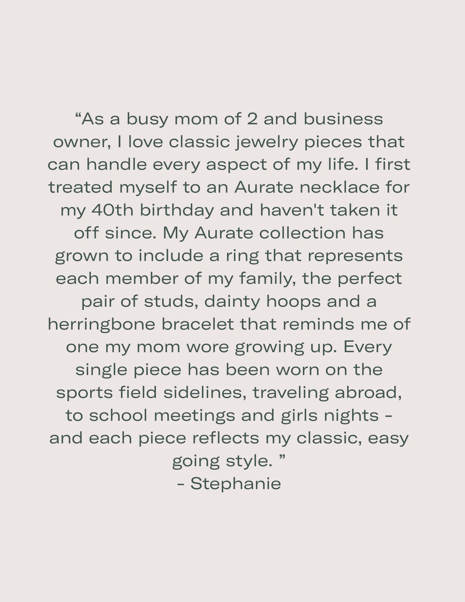E-spot - Stephanie Quote